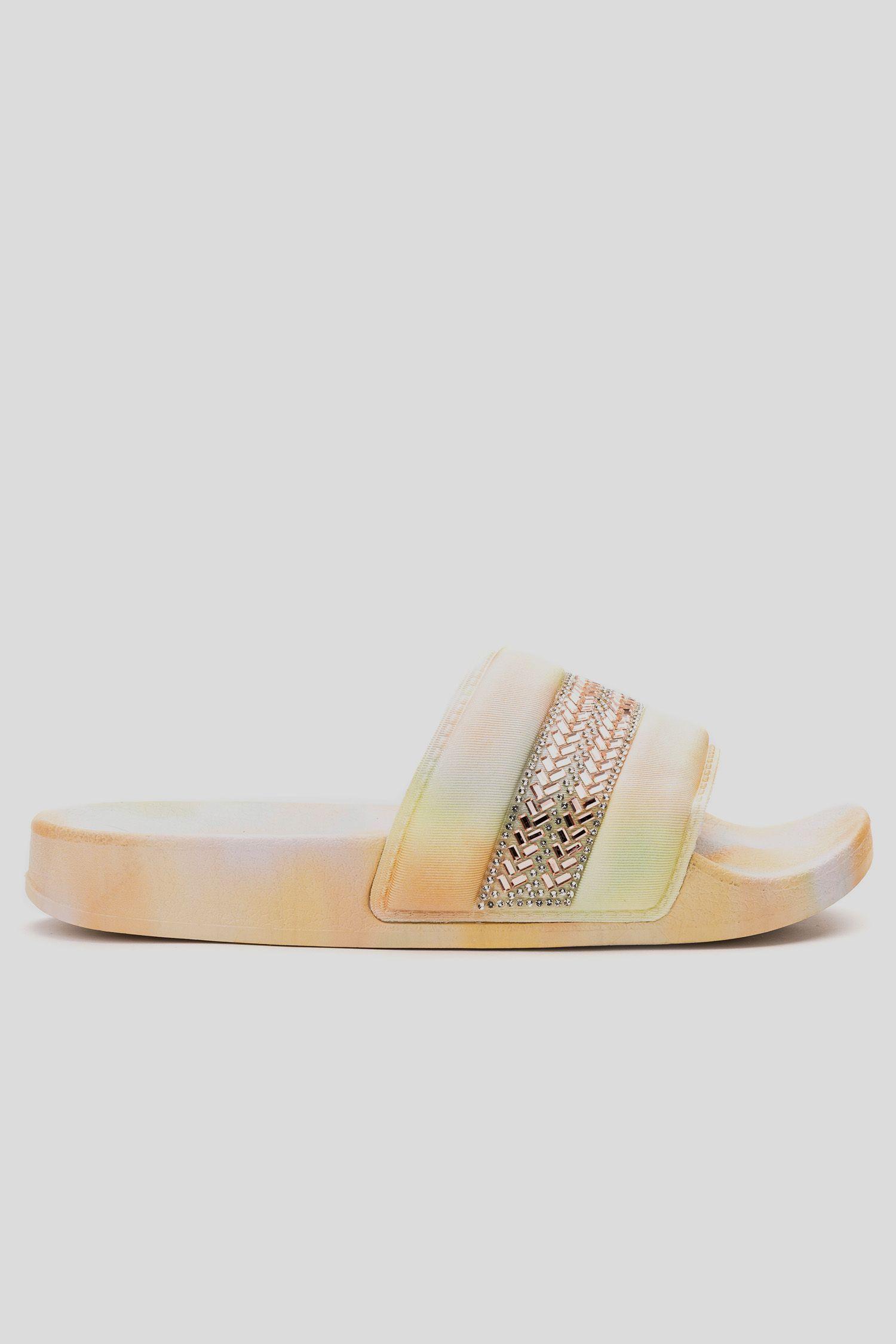 Sandalia Mujer Amarillo Motka Chancleta-0