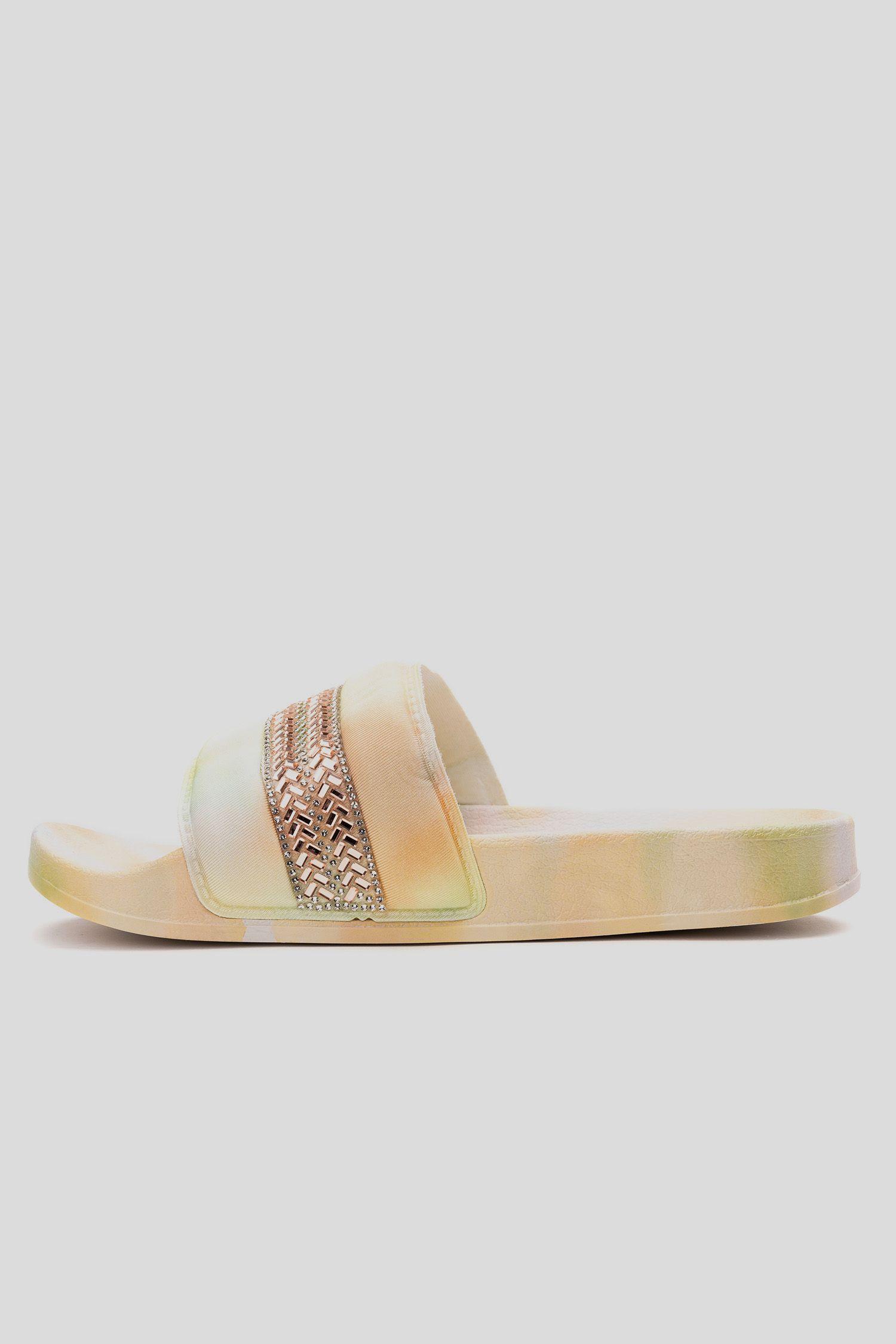 Sandalia Mujer Amarillo Motka Chancleta-1