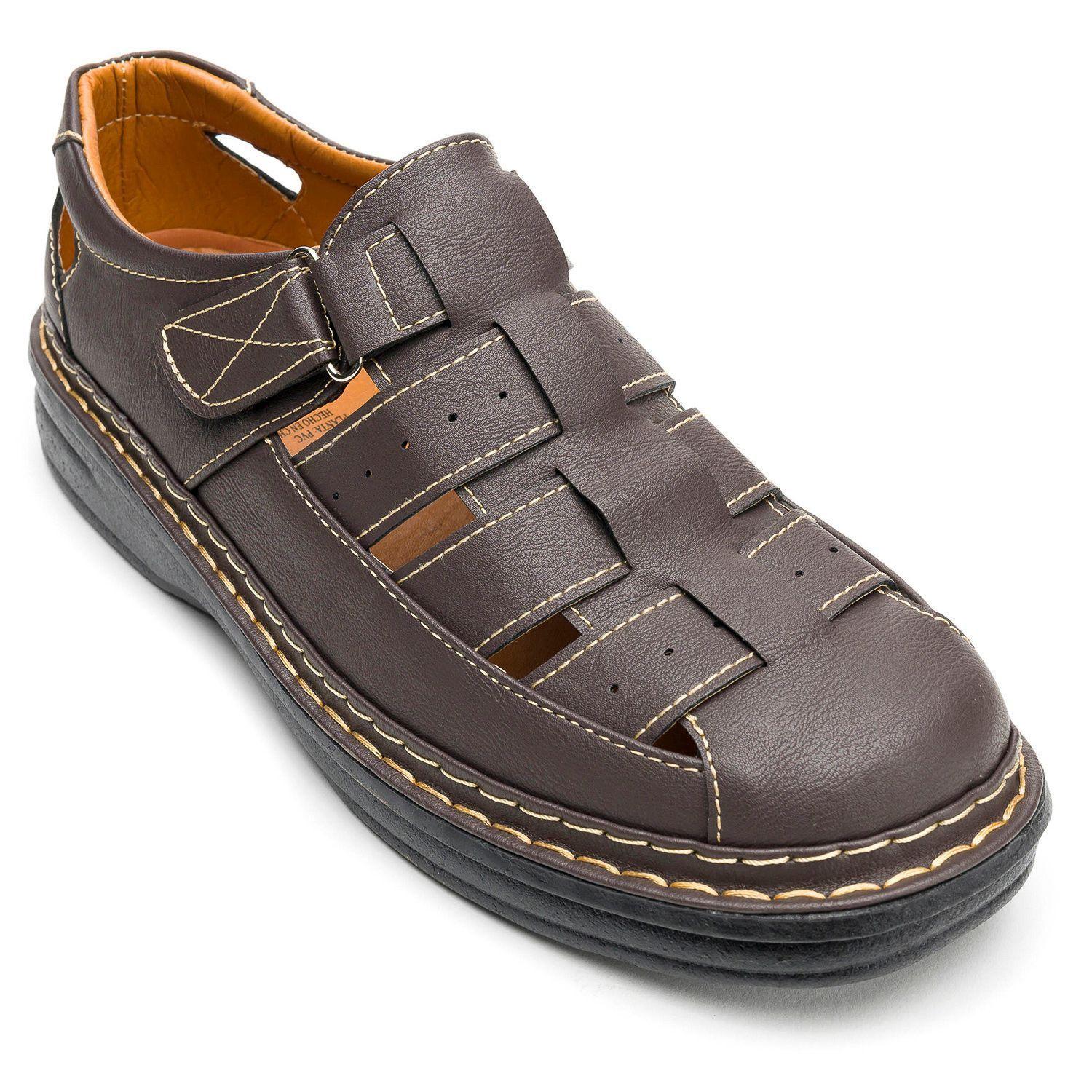 Sandalia Hombre Café Lena Apóstol-2