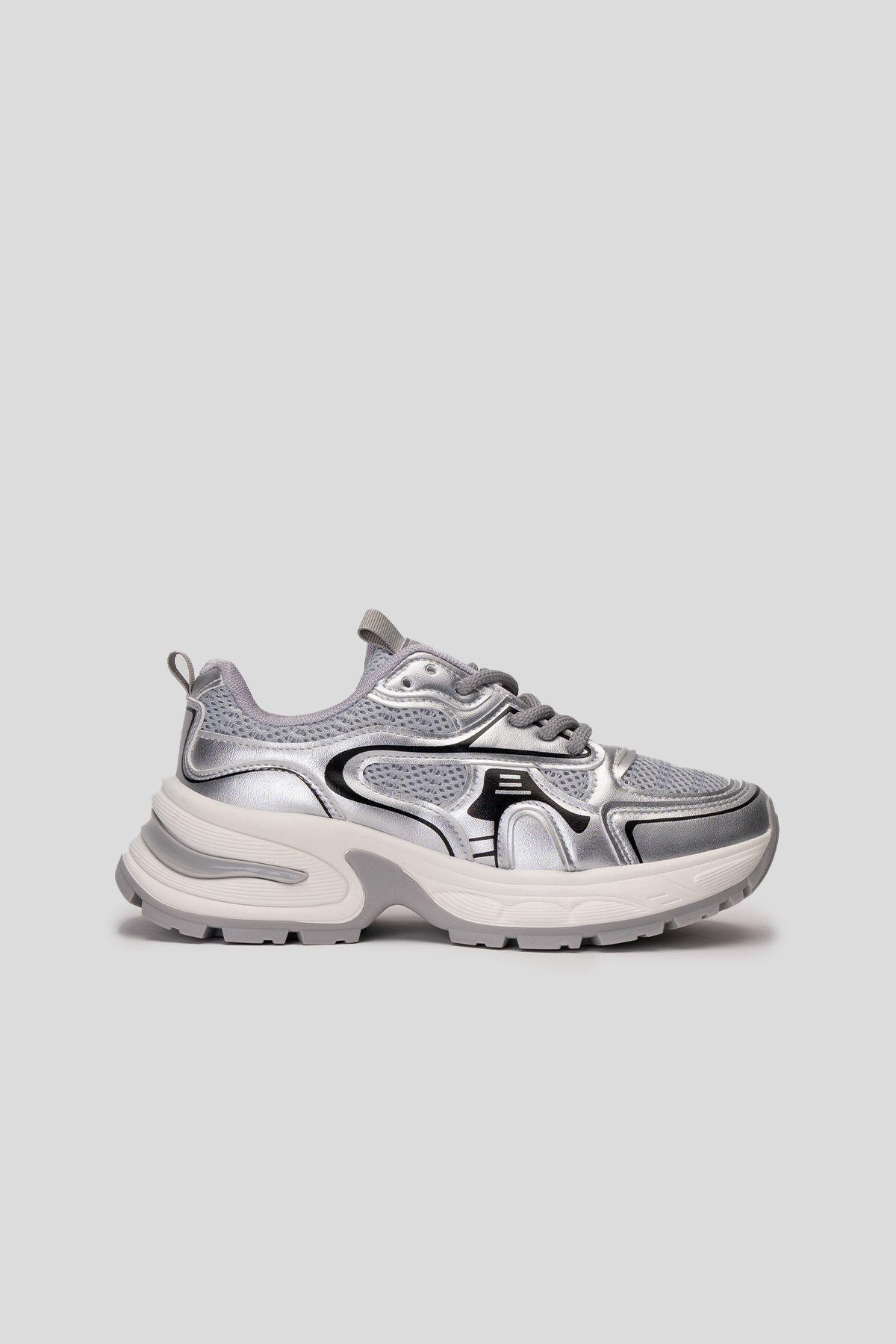 Zapatilla Deportiva Mujer Gris Reid Chinitown-0