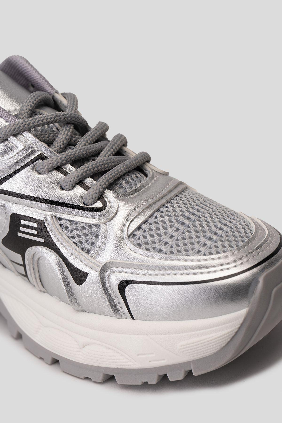 Zapatilla Deportiva Mujer Gris Reid Chinitown-5