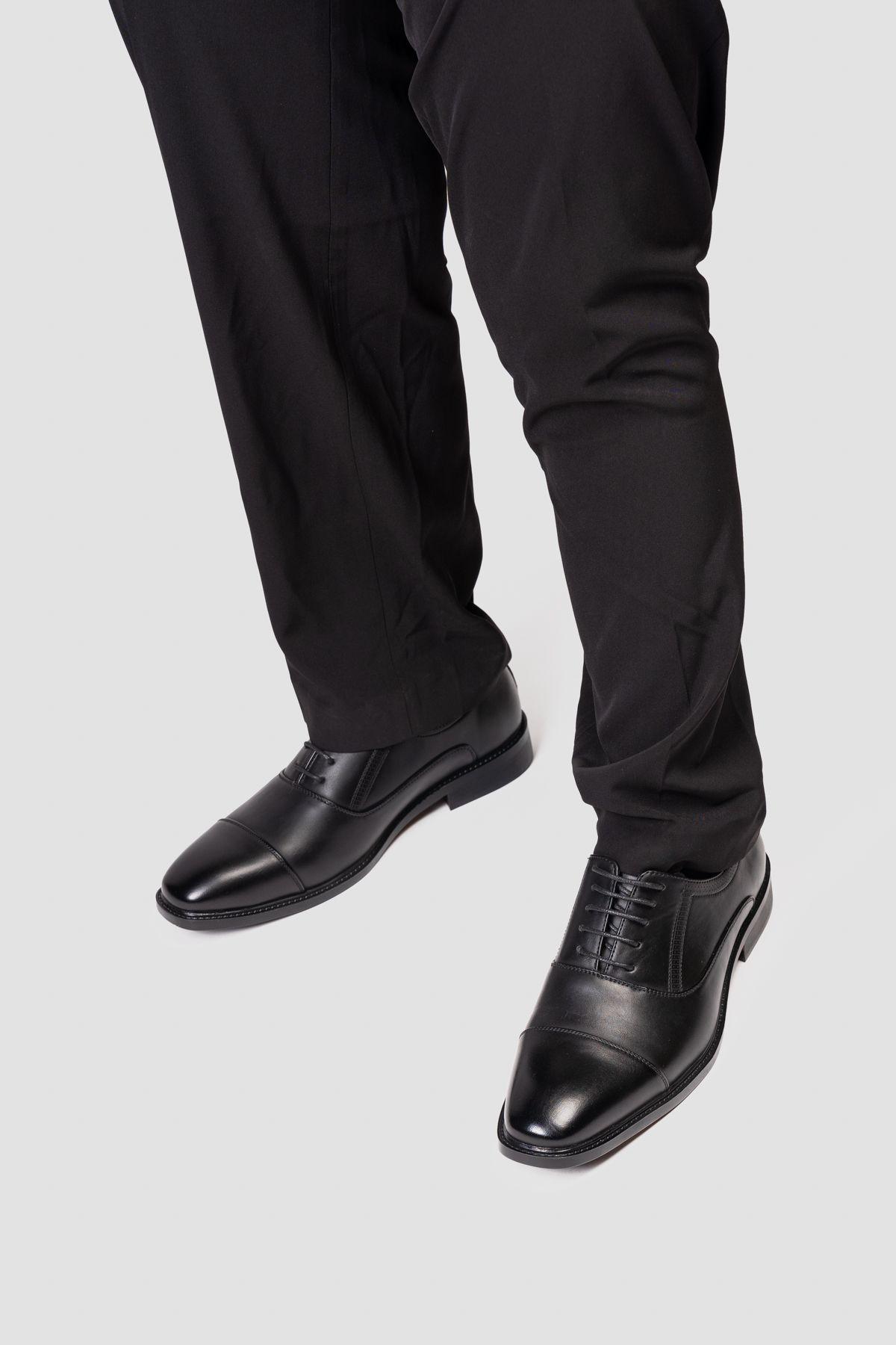 Zapato Hombre Negro Arnau Thunder Blue-1