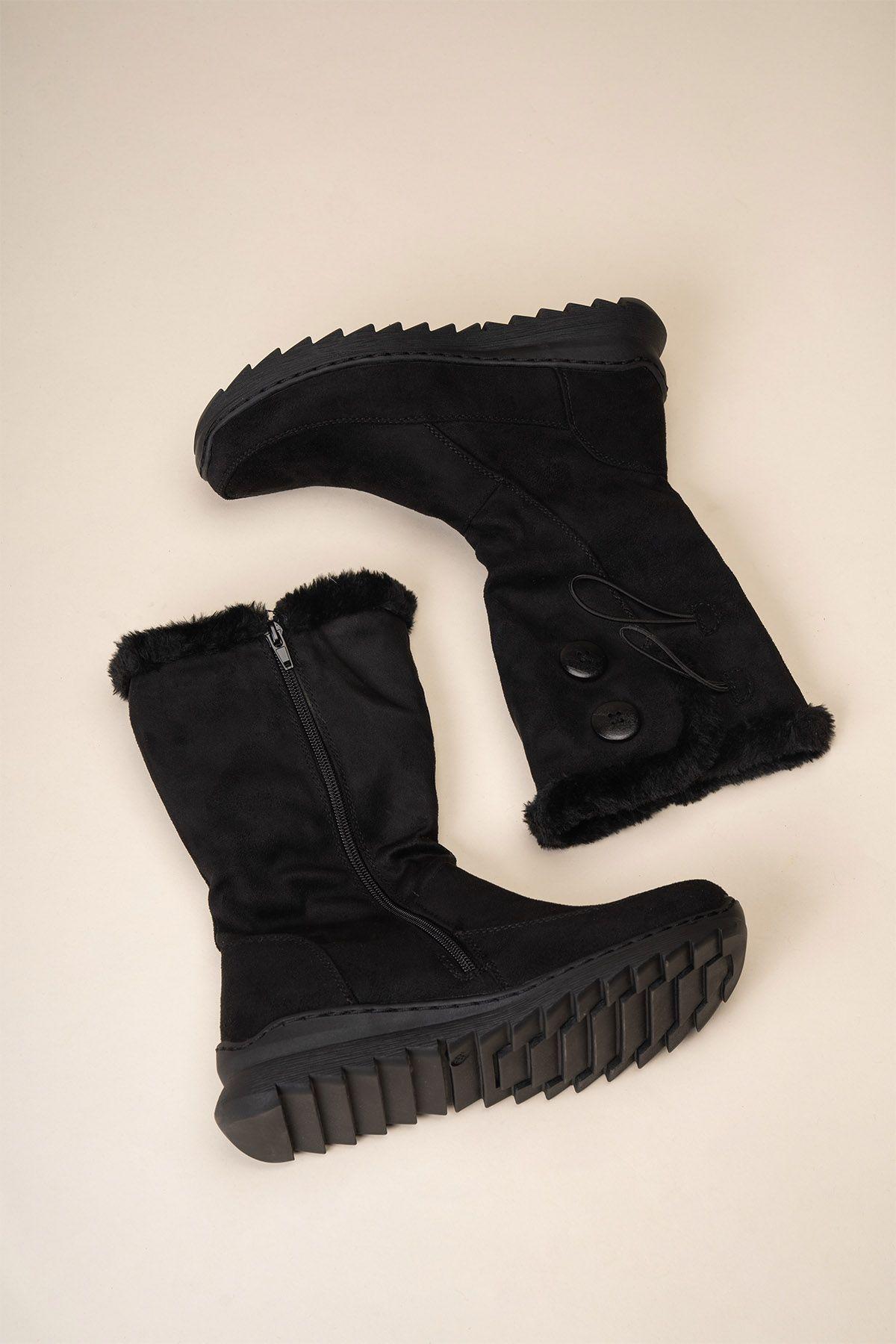 Bota Comfy Mujer Negro Mariella Chinitown-3