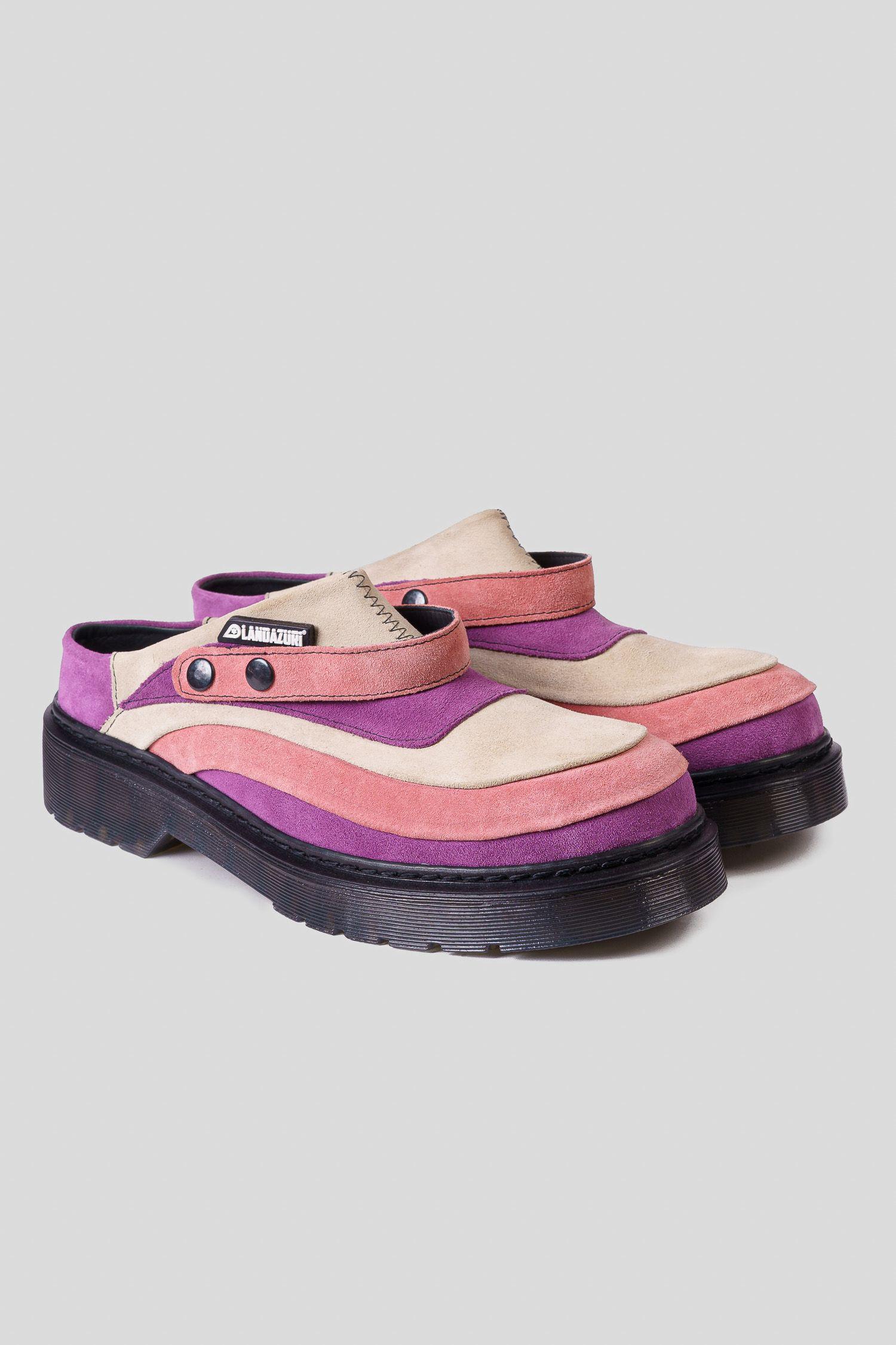 Zapato Cuero Mule Adriático Rosa Landazuri-2