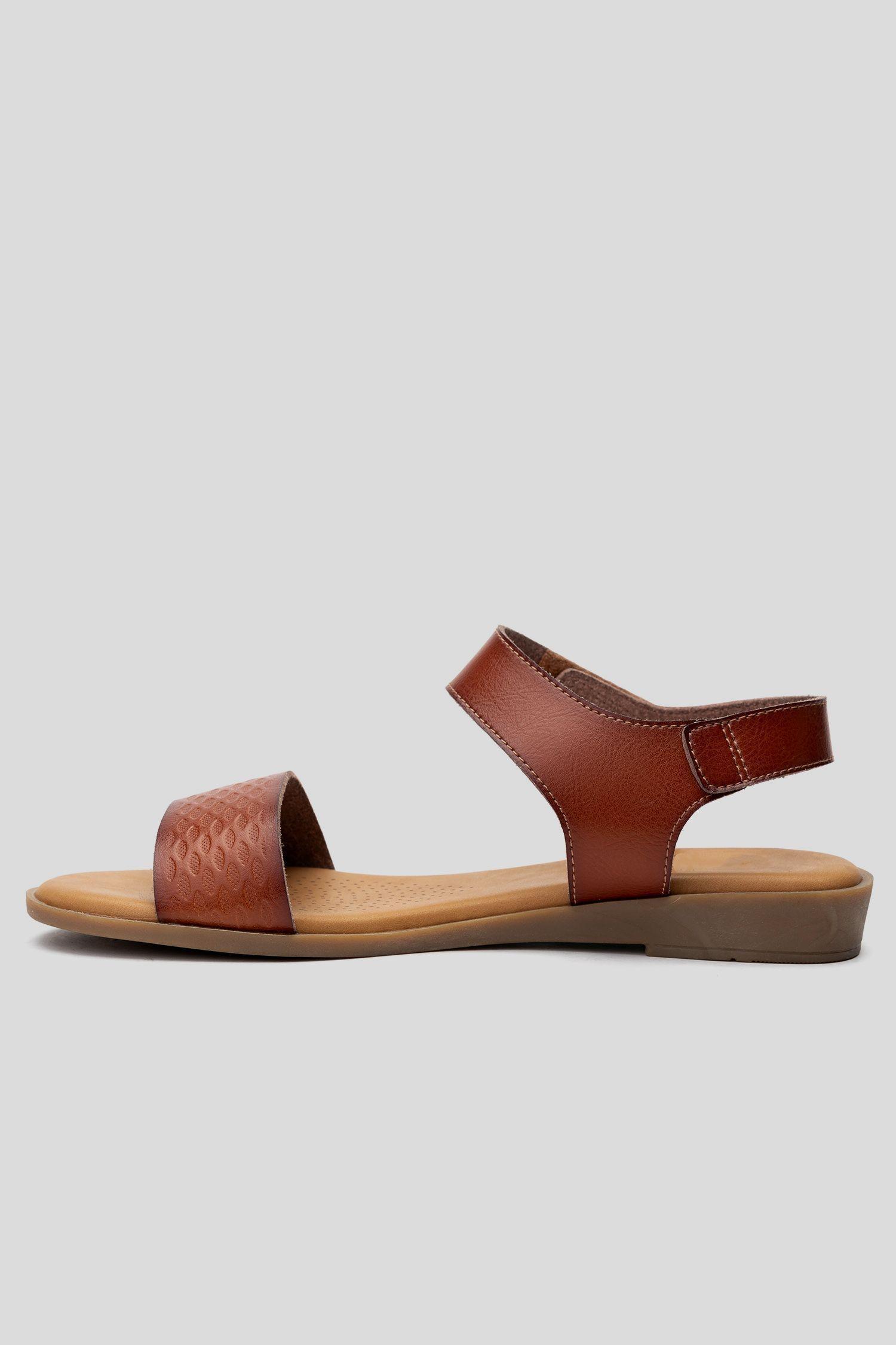 Sandalia Mujer Camel Selma Chancleta-1