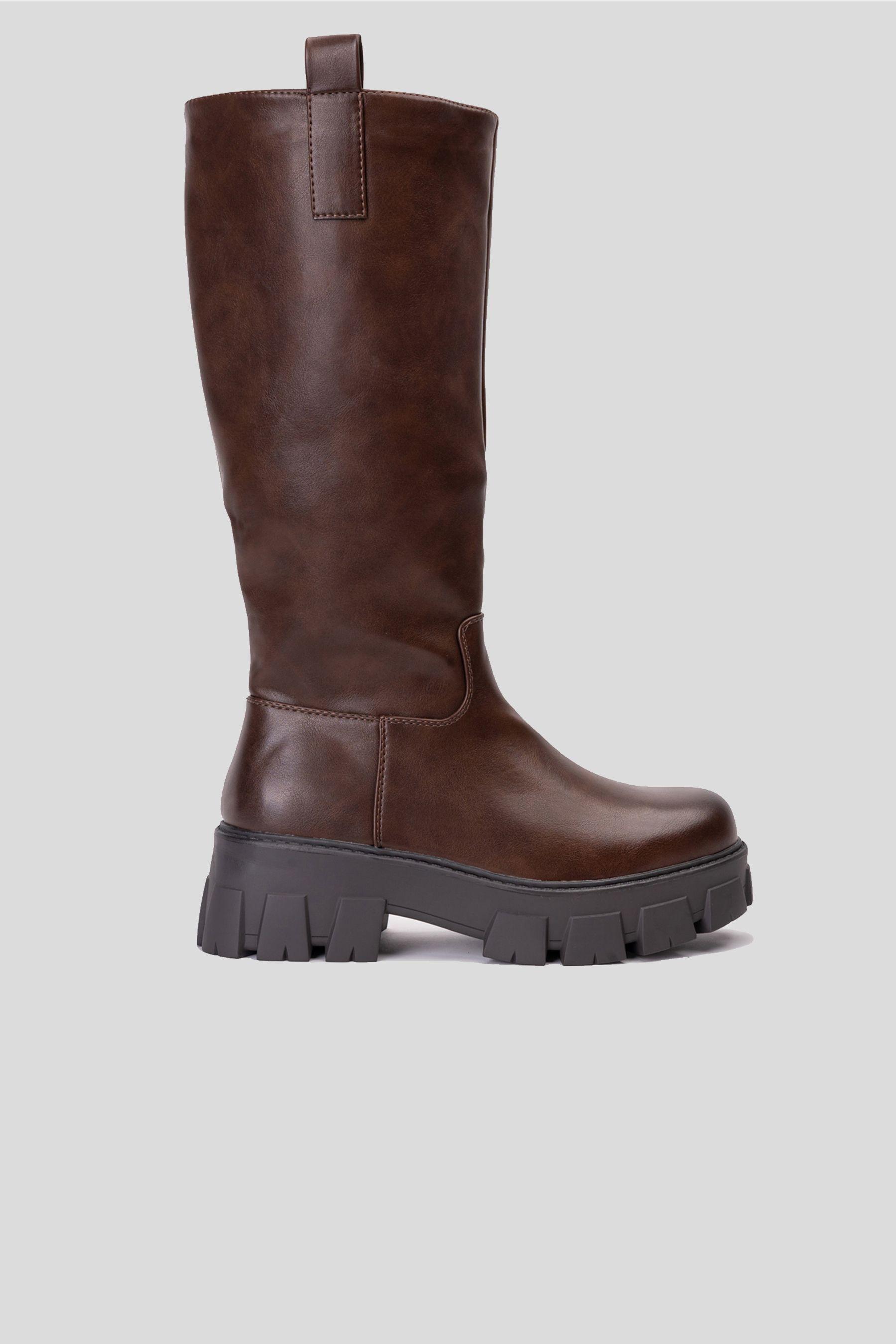 Bota Mujer Café Viola Apóstol-0