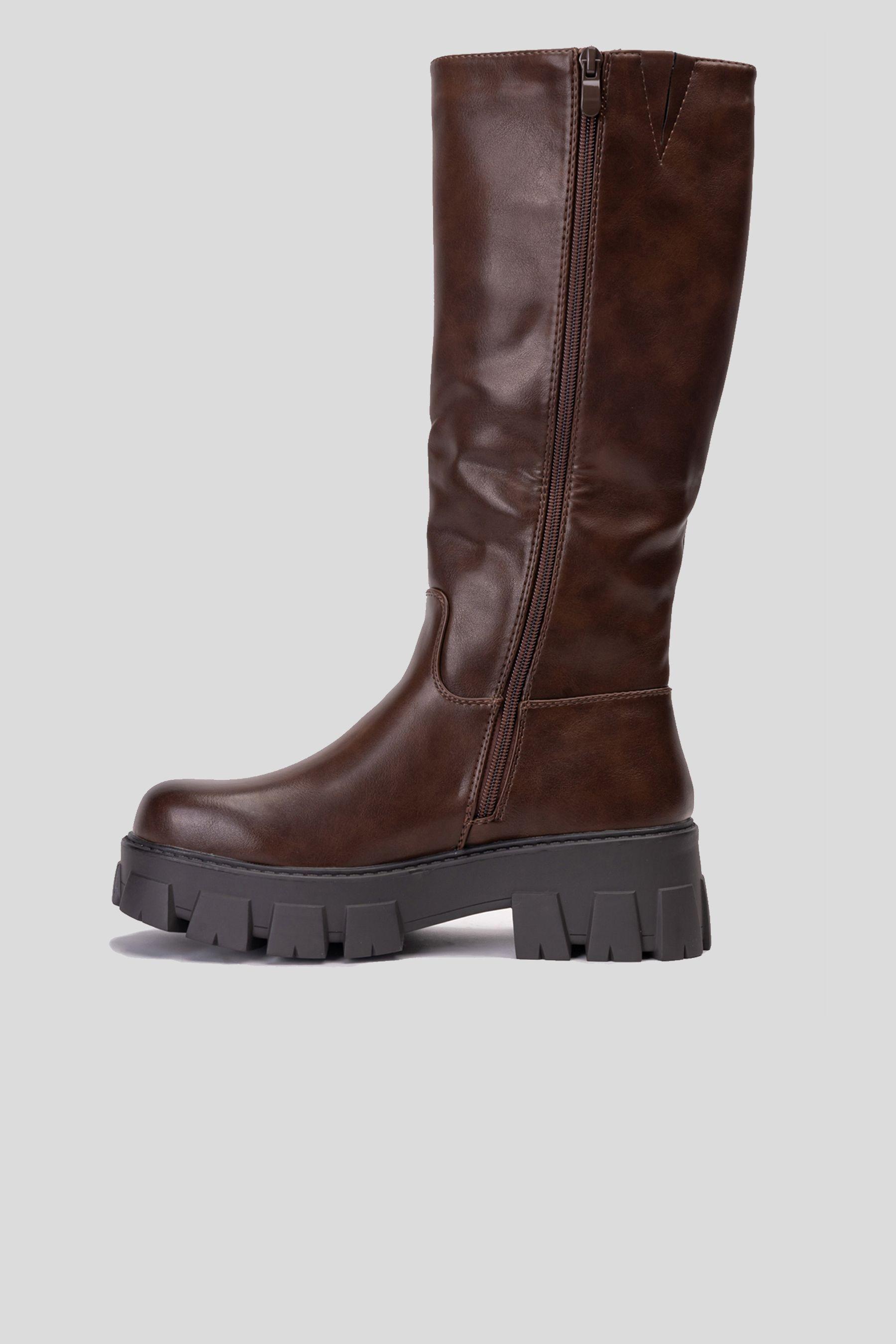 Bota Mujer Café Viola Apóstol-1
