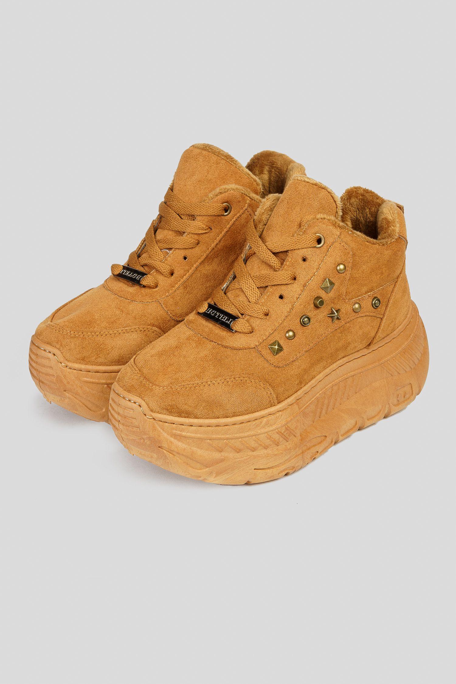 Zapatilla Mujer Camel Mizuki Boteli-2