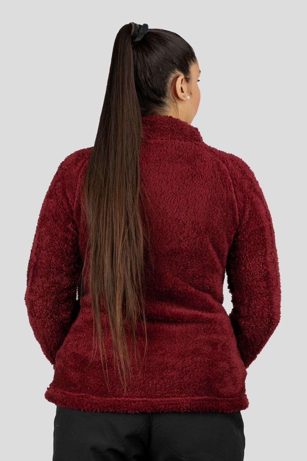 Polar Chiporro Outdoor Cervino Mujer Burdeo Blue Mountain-2