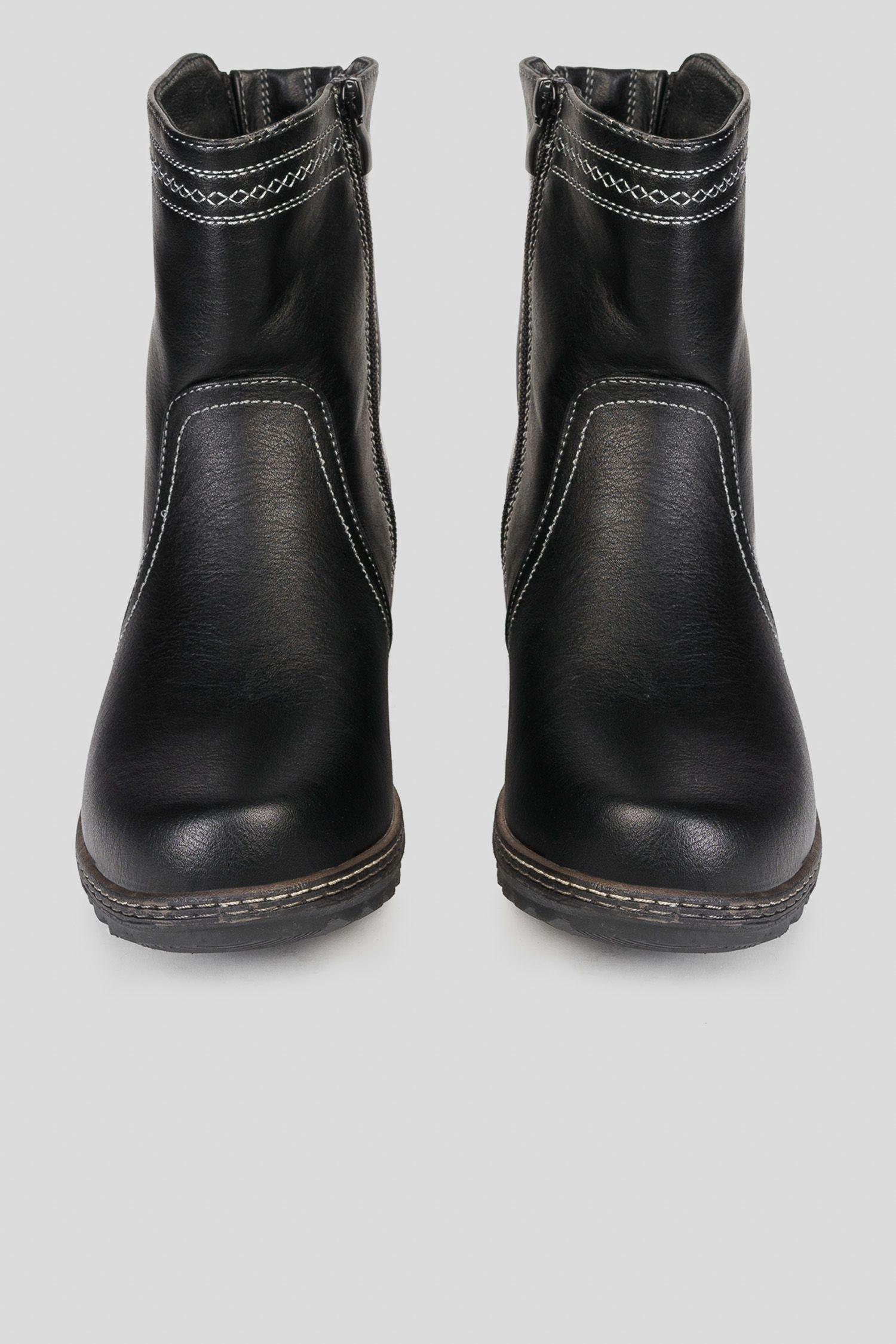Botín Mujer Negro Fiorella Thunder Blue-3