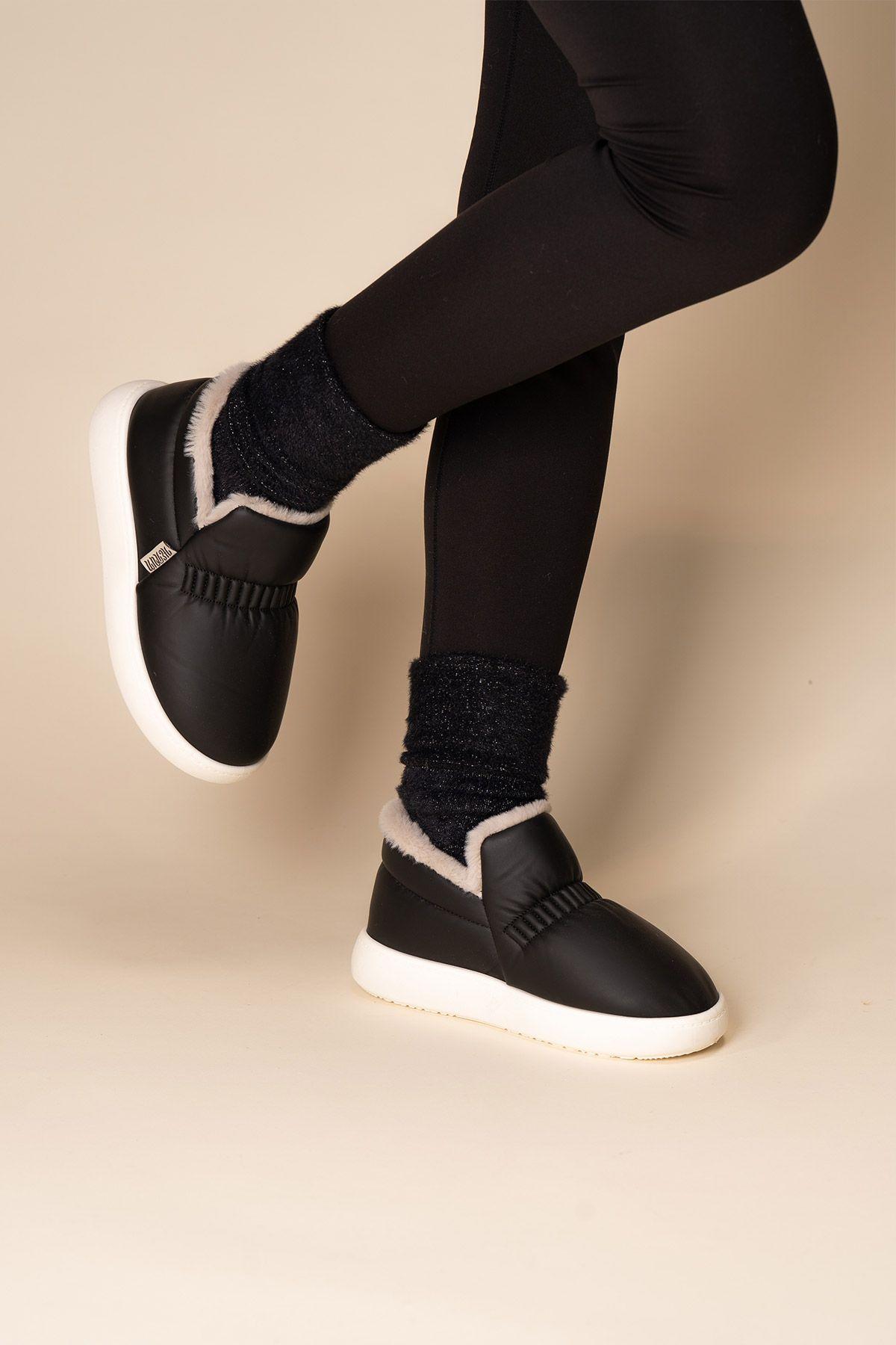 Pantufla Mujer Negro Mimi Chinitown-3