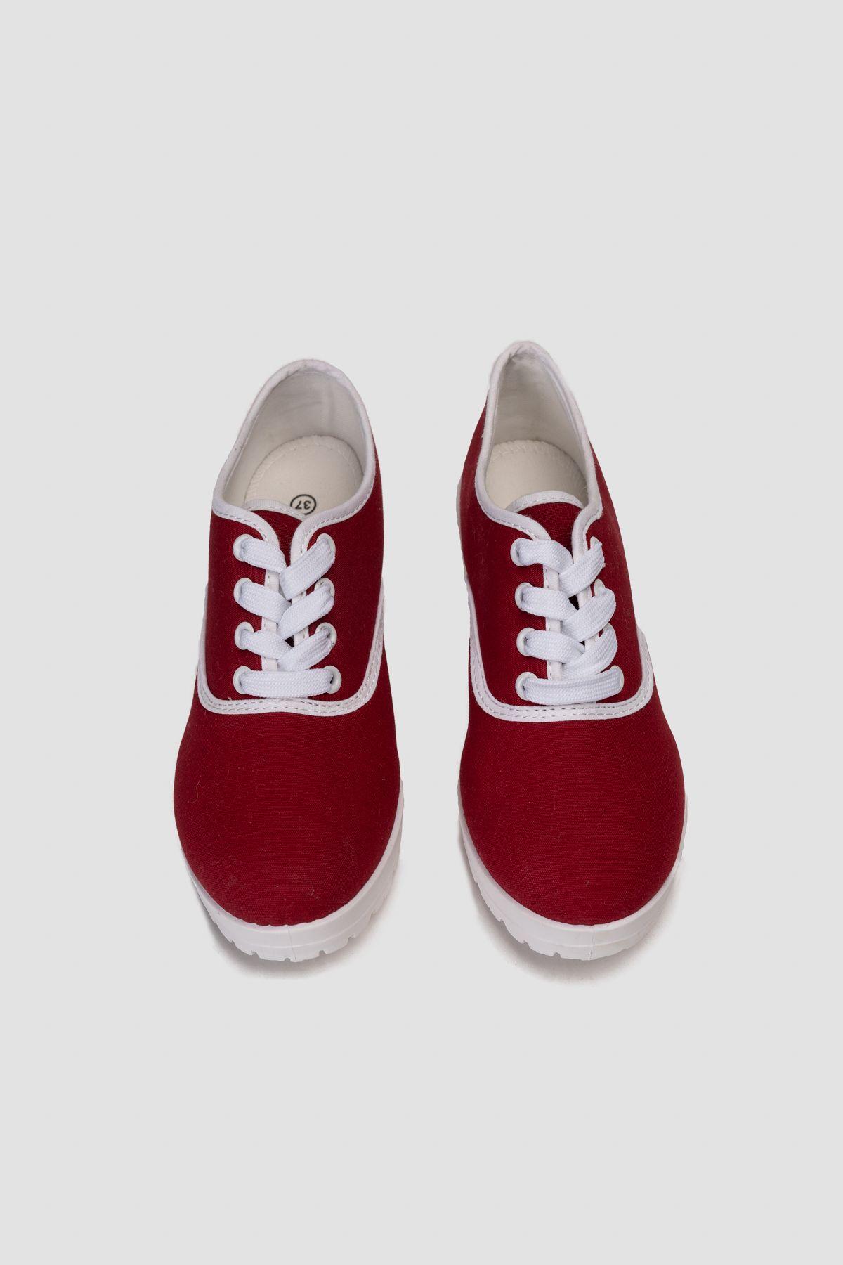 Zapatilla Mujer Rojo Layla Carbin-1