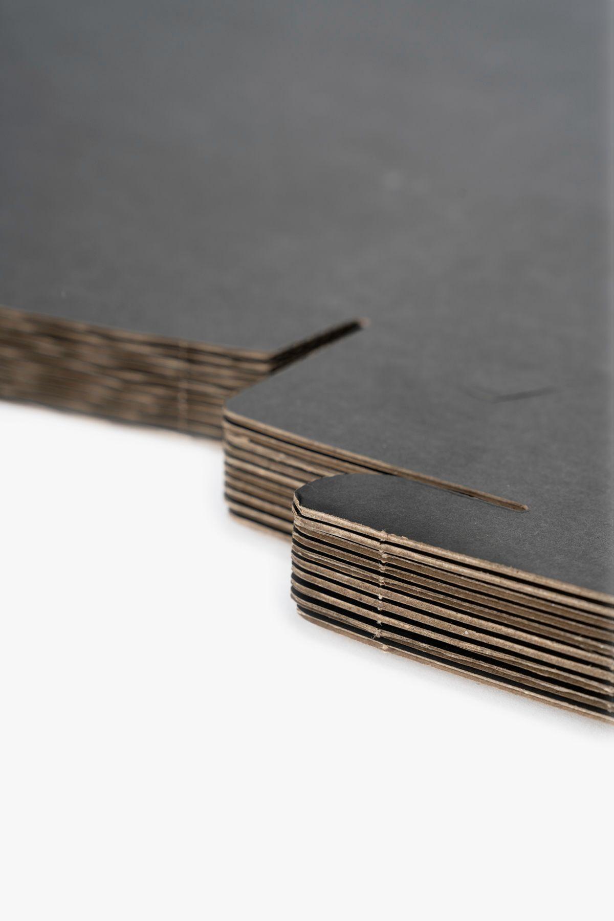 Caja Envío Calzado 33x20x13 cm Negro Chinitown-6