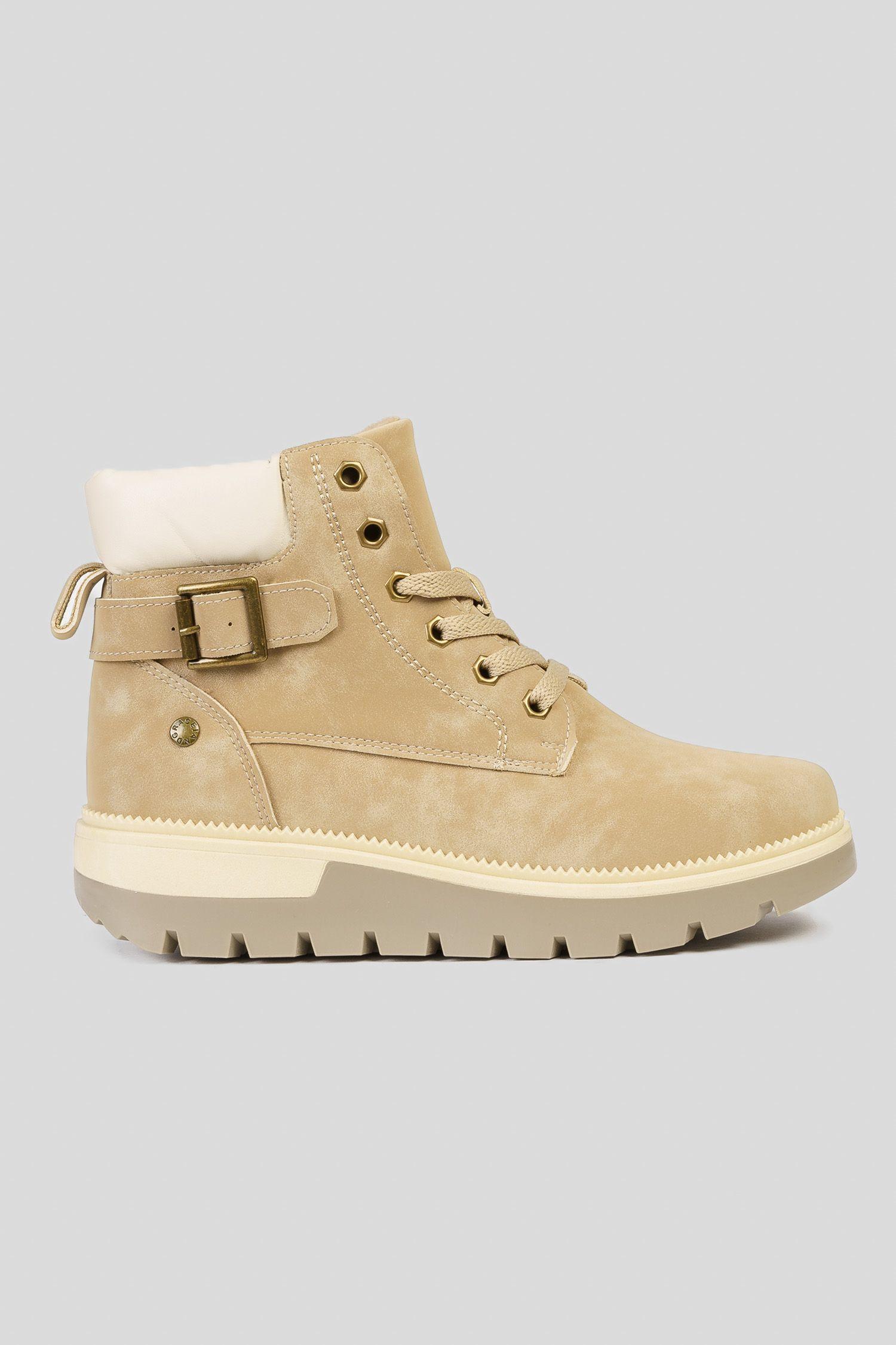 Botín Mujer Beige Doreen Chinitown-0
