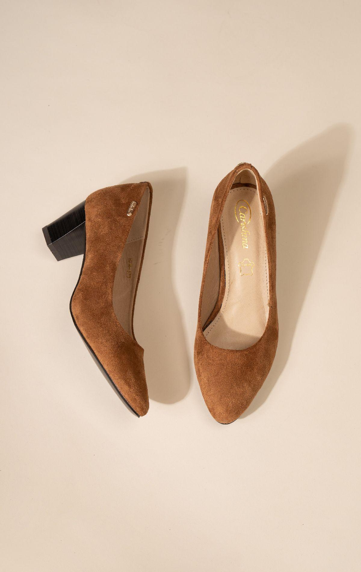 Zapato Formal Mujer Camel Perla Chinitown-3