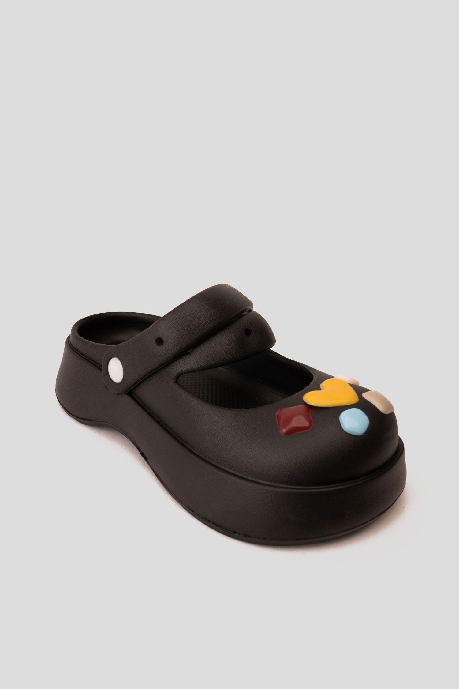 Sandalia Mujer Negro Rousmerie Chinitown-2