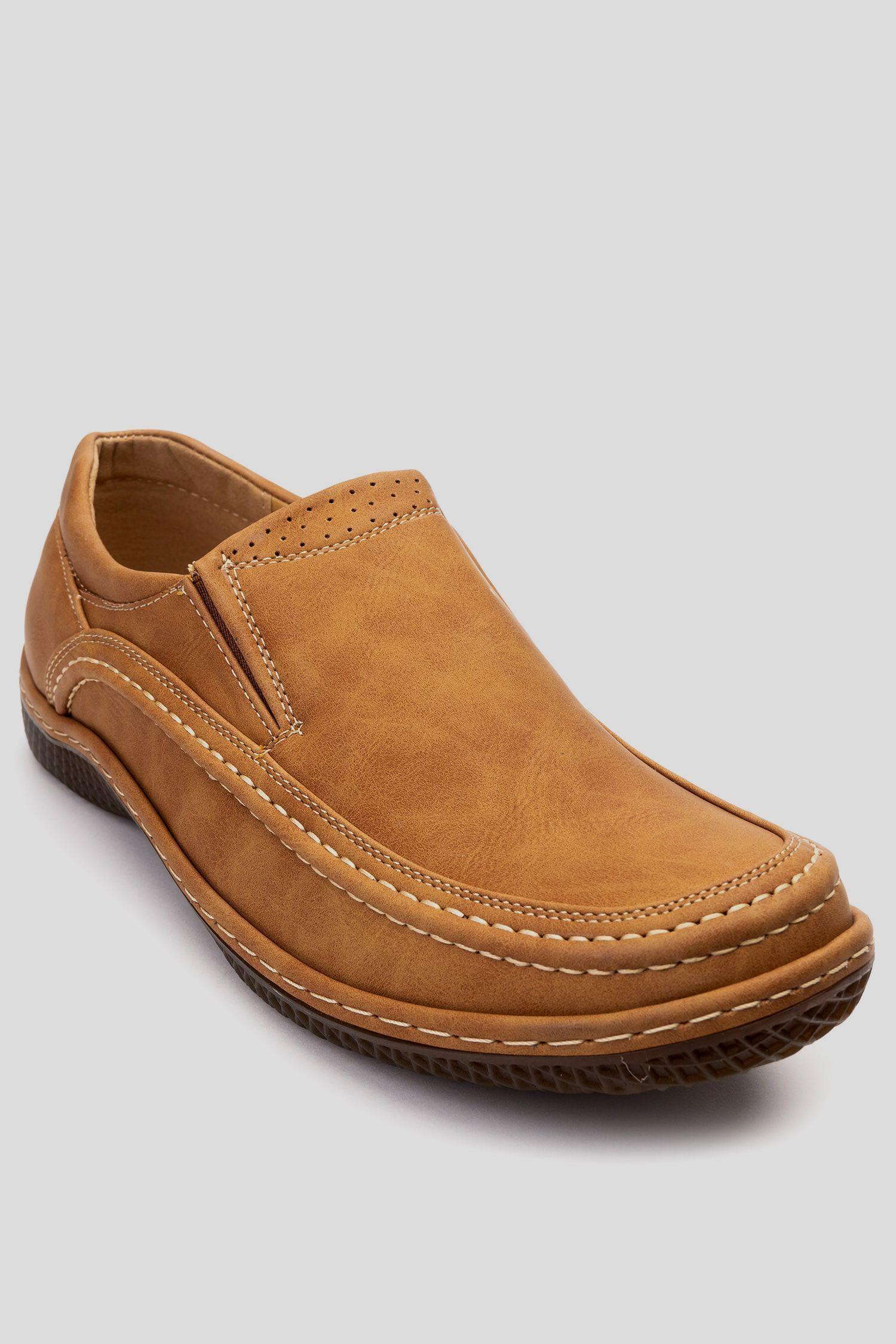 Mocasin Hombre Café Oscuro Gerald Chancleta-2