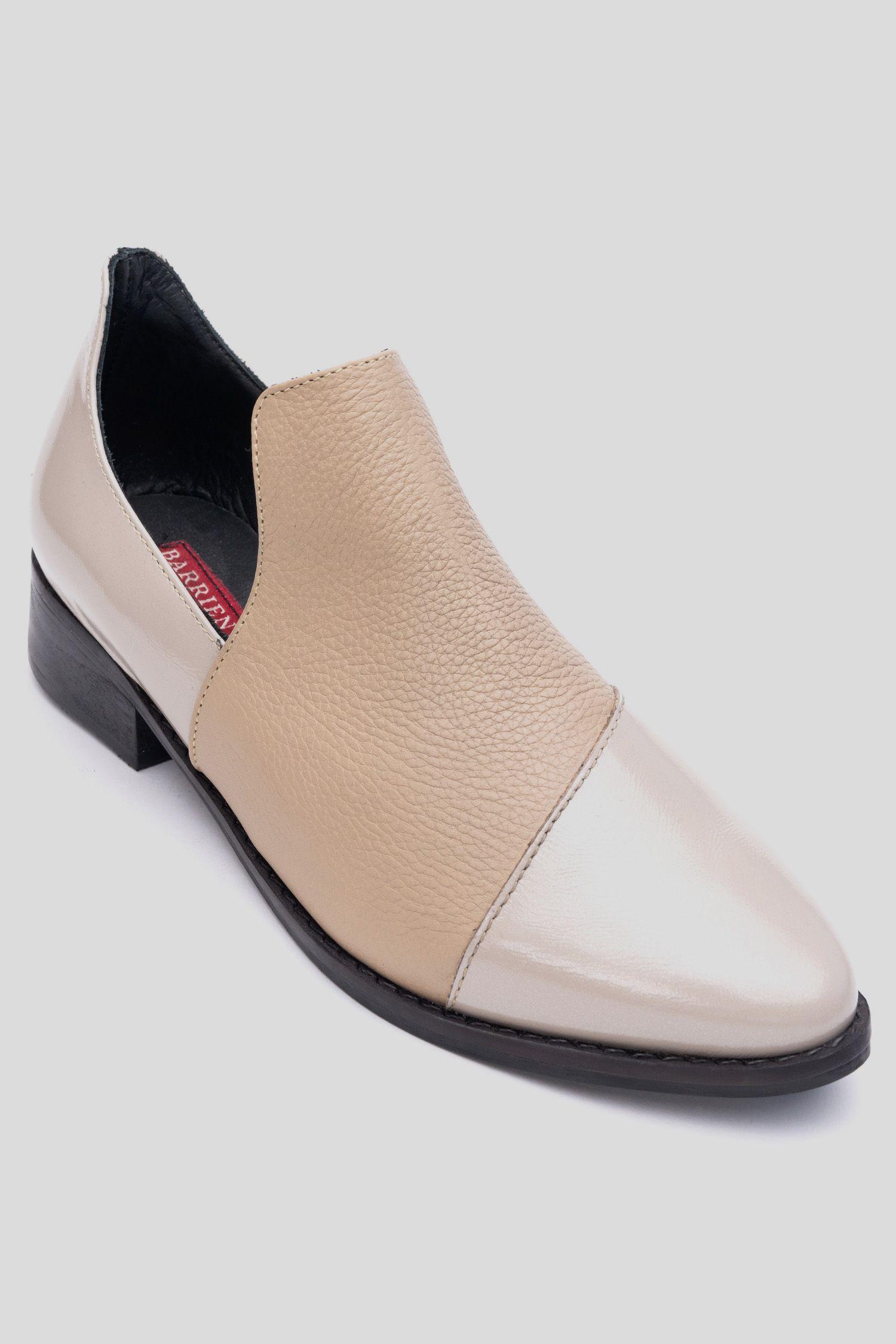 Zapato Cuero Lanco Beige Barrientos-2