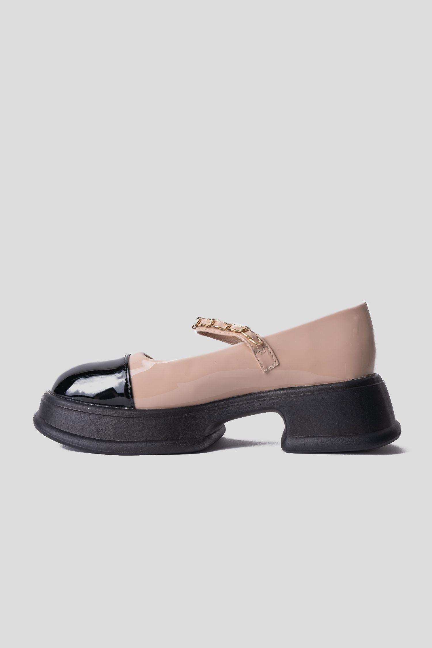Mocasín Mujer Beige Mencia Apóstol-1