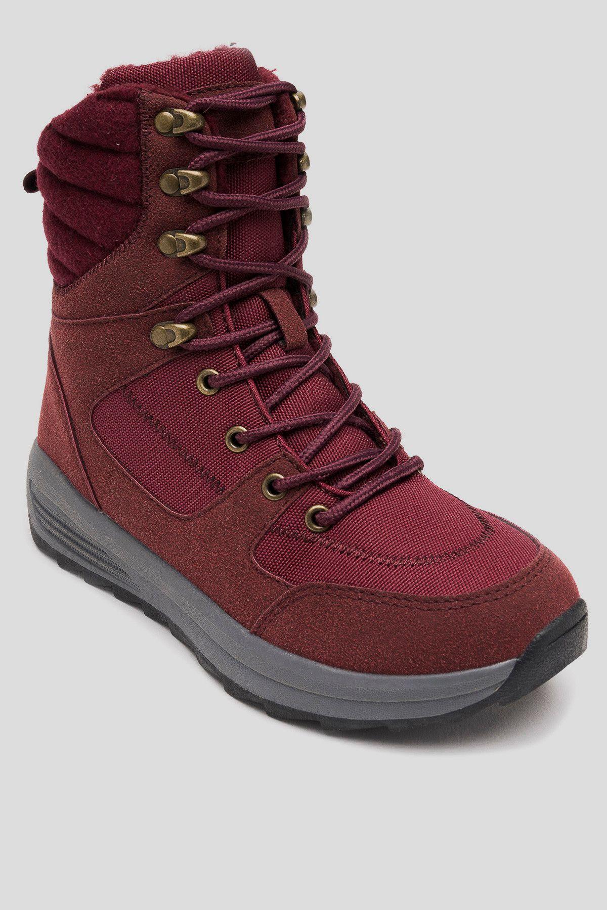 Bota Mujer Burdeo Glenda Chinitown-2