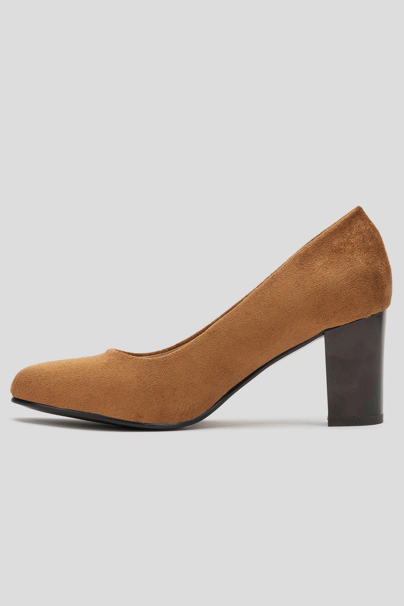 Zapato Mujer Camel Andrina Chancleta-1