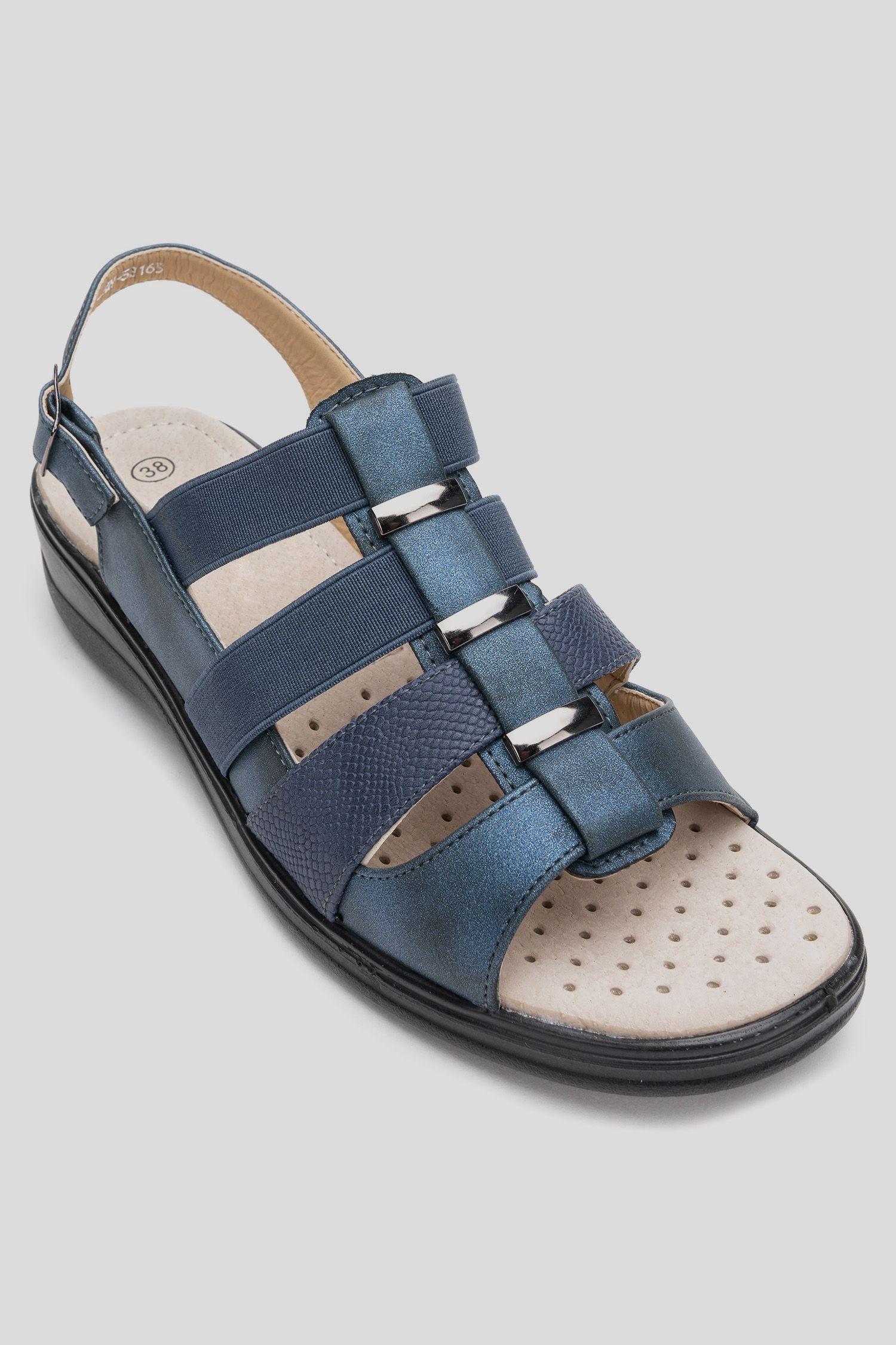 Sandalia Mujer Azul Lian Apóstol-2