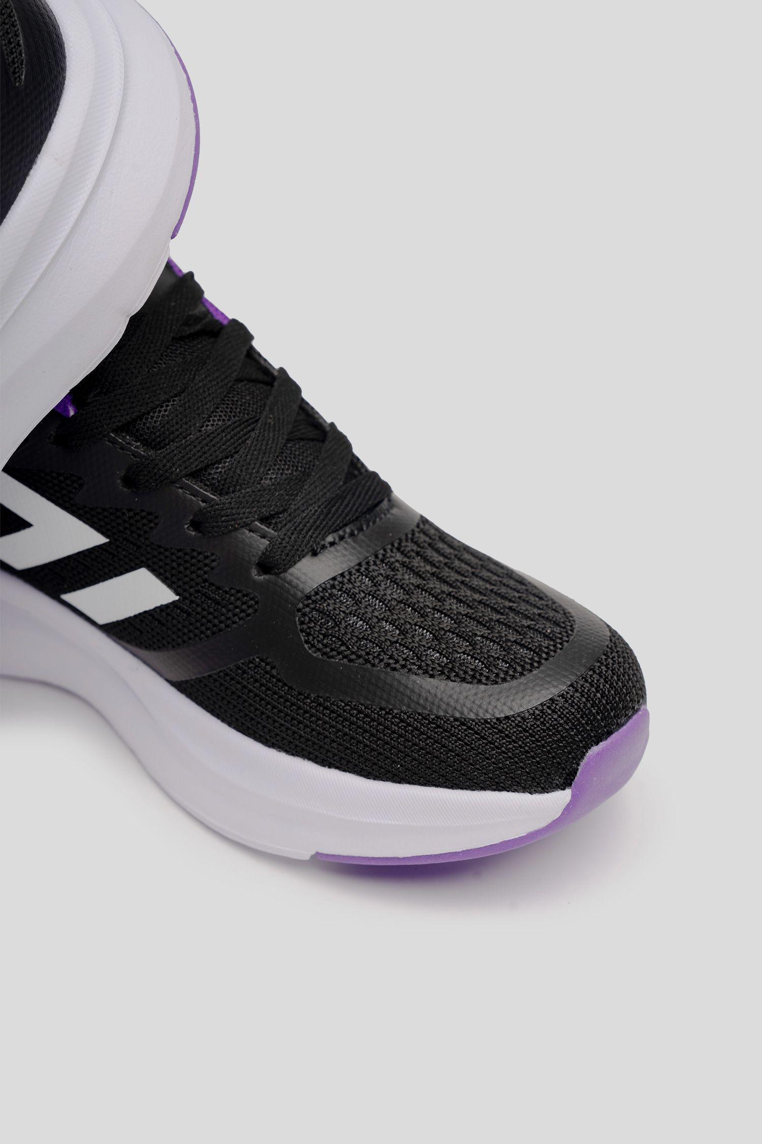 Zapatilla Mujer Negro Morado Leone Chinitown-5