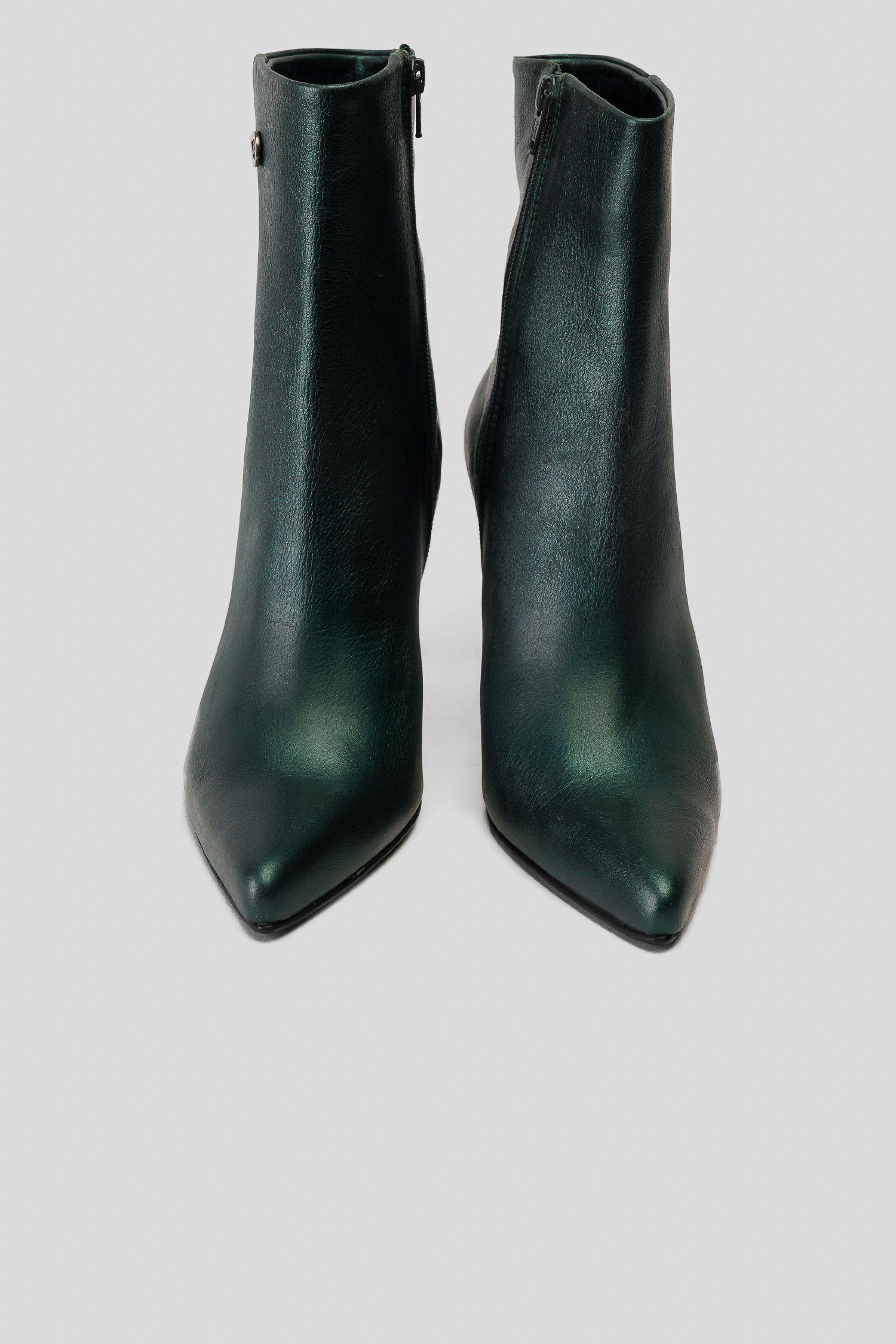 Botín Cuero Verde Pompadour Landazuri-2