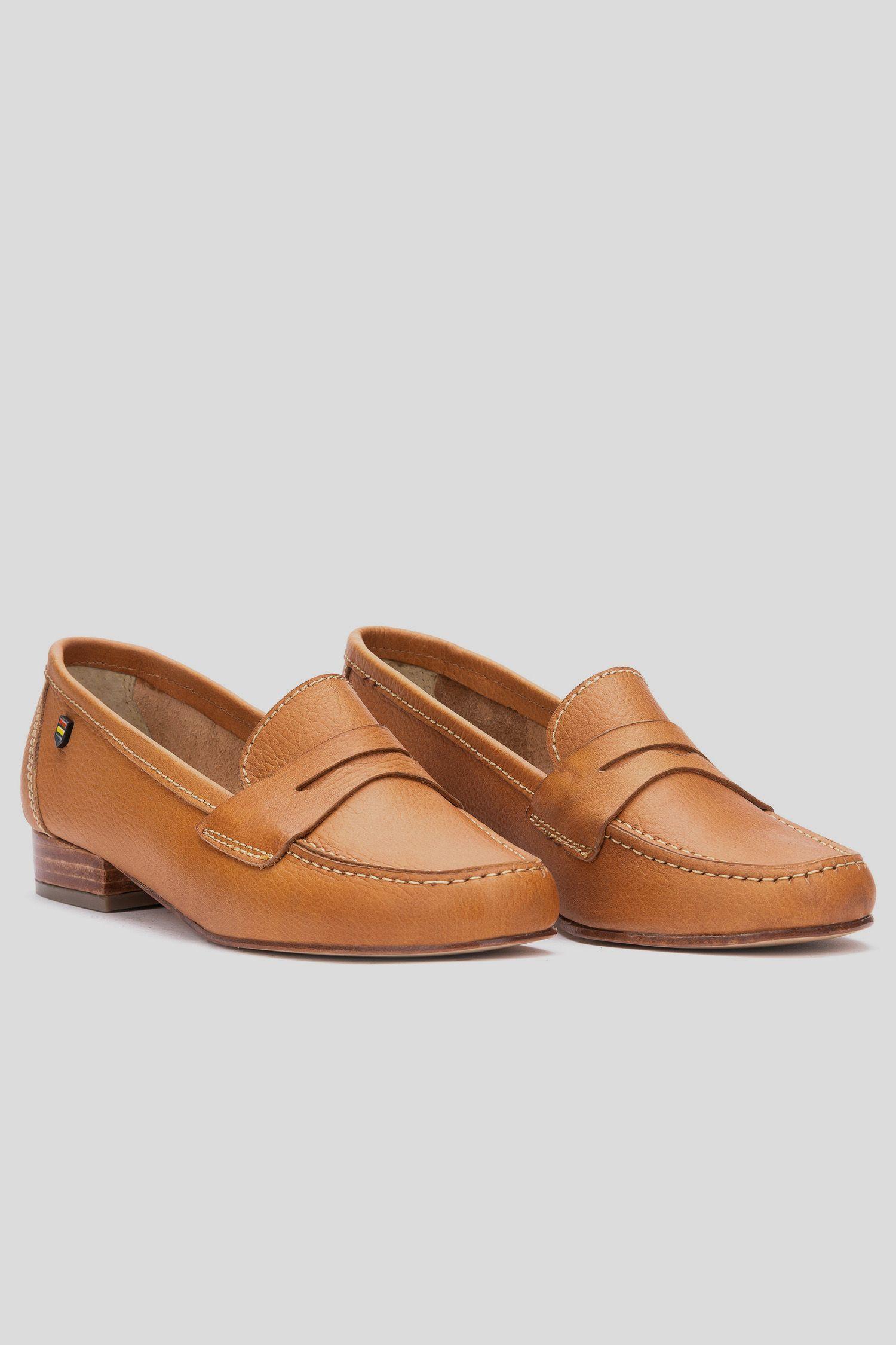 Mocasín Cuero Ficus Beige Acha-3