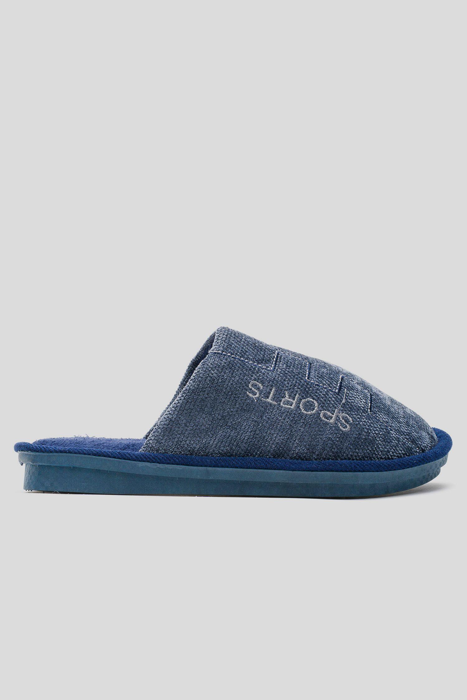 Pantuflas Hombre Azul Rony Chancleta-0