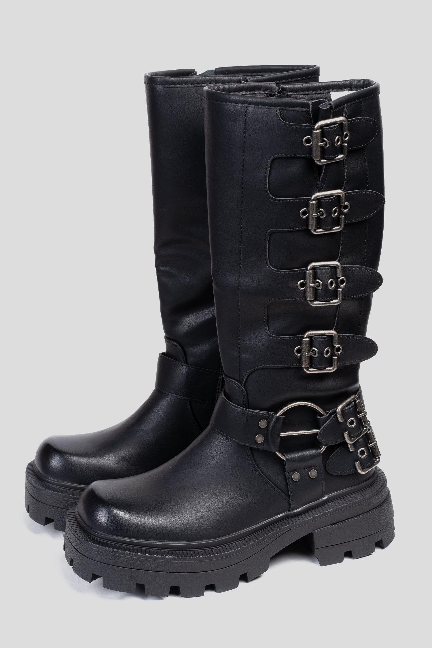 Bota Mujer Negro Ederne Apóstol-2