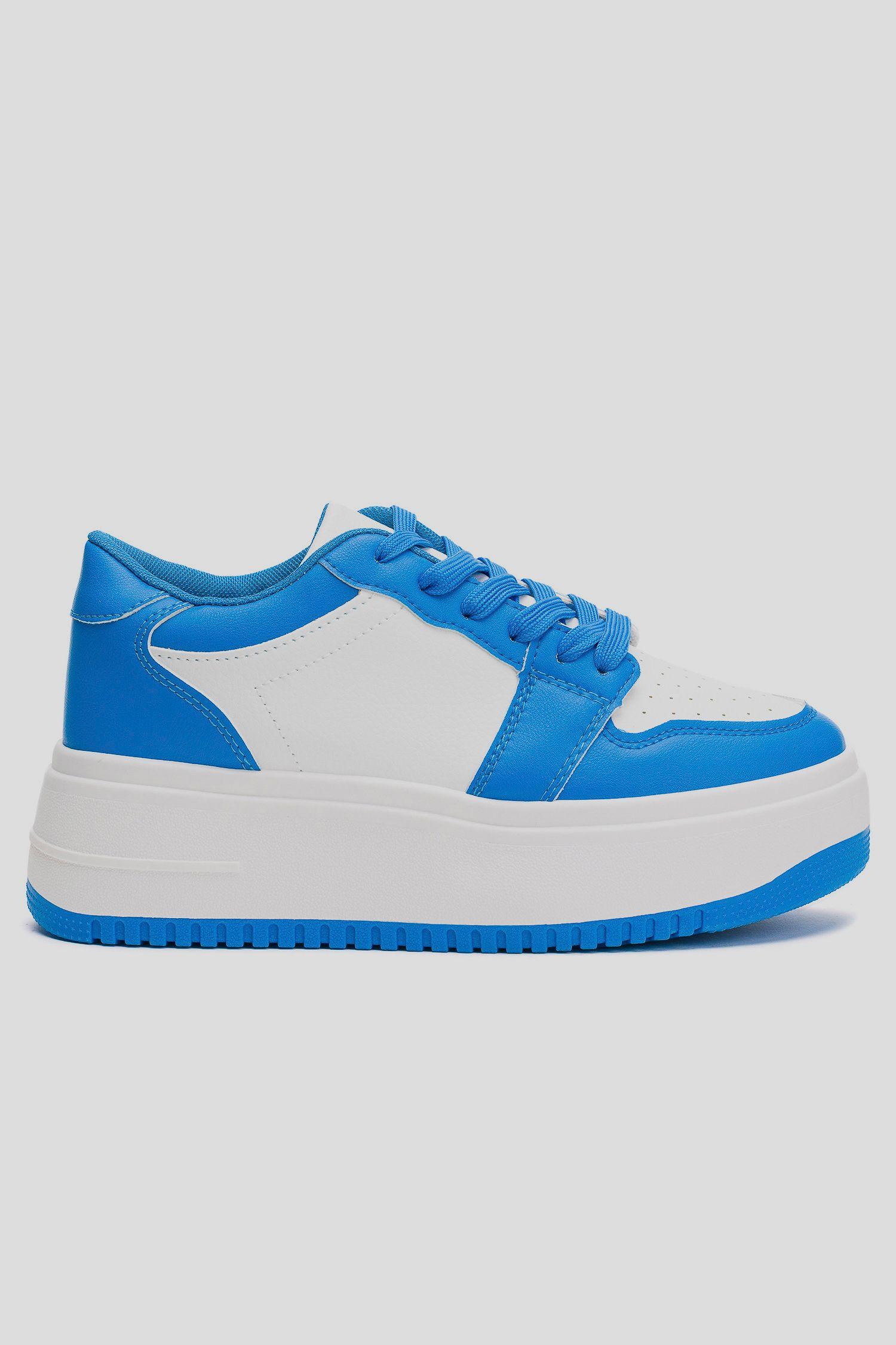 Zapatilla Mujer Blanco Iris Thunder Blue-0