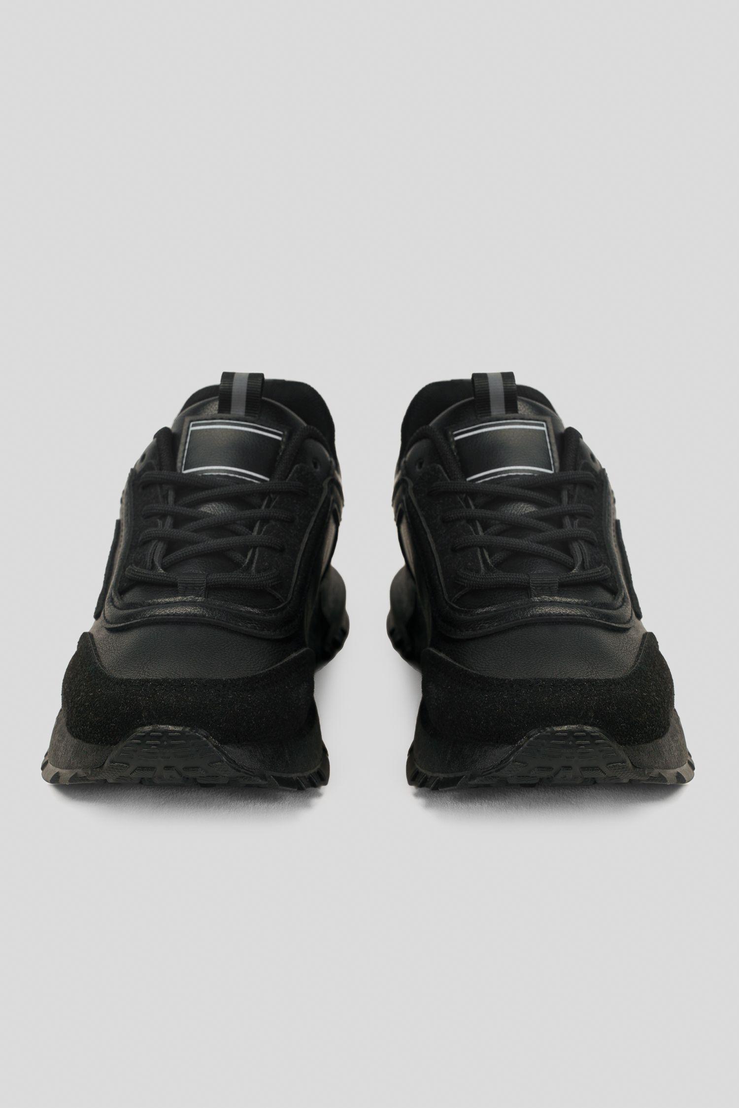 Zapatilla Mujer Negro Abril Boteli-2