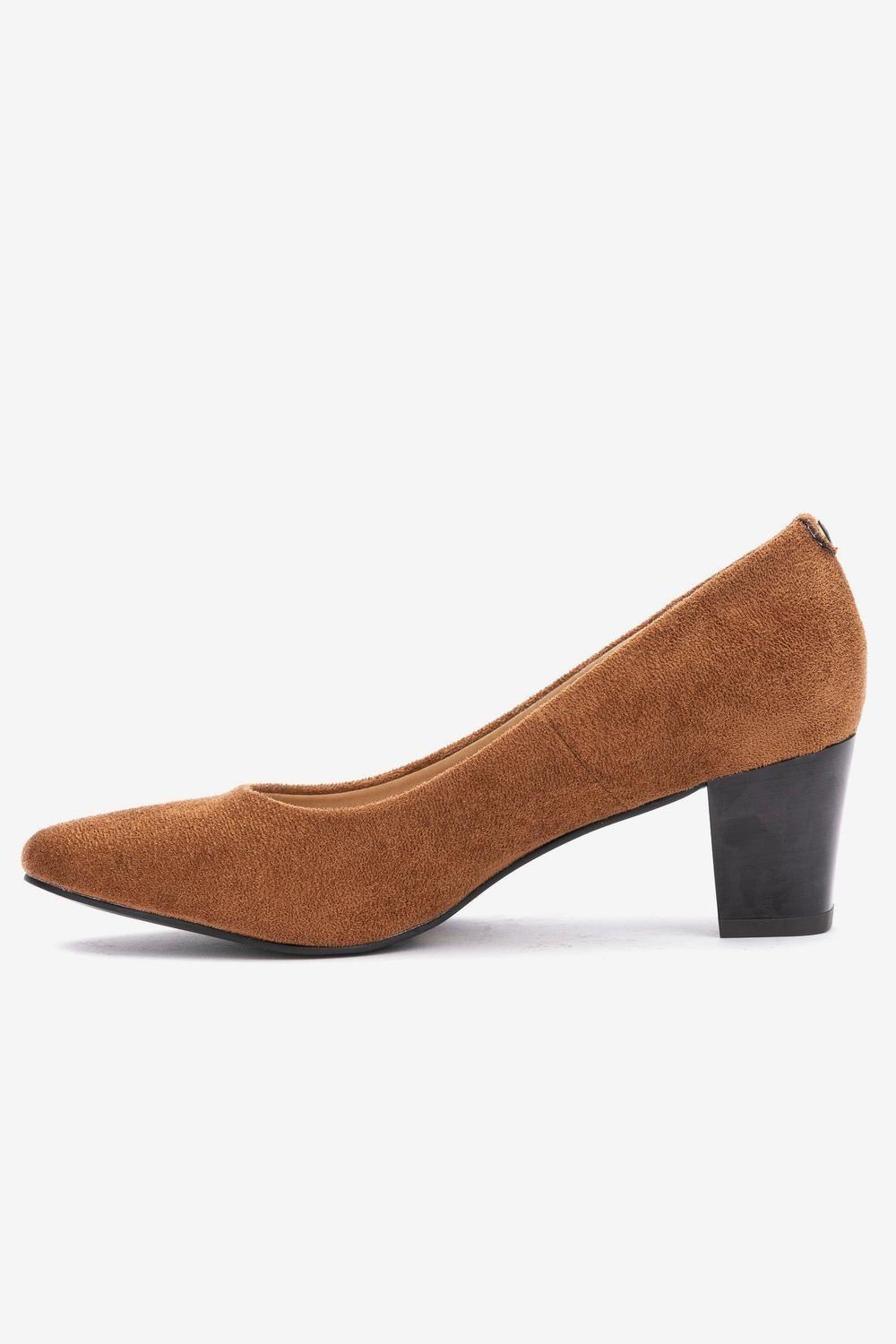 Zapato Formal Mujer Camel Luck Chinitown-2