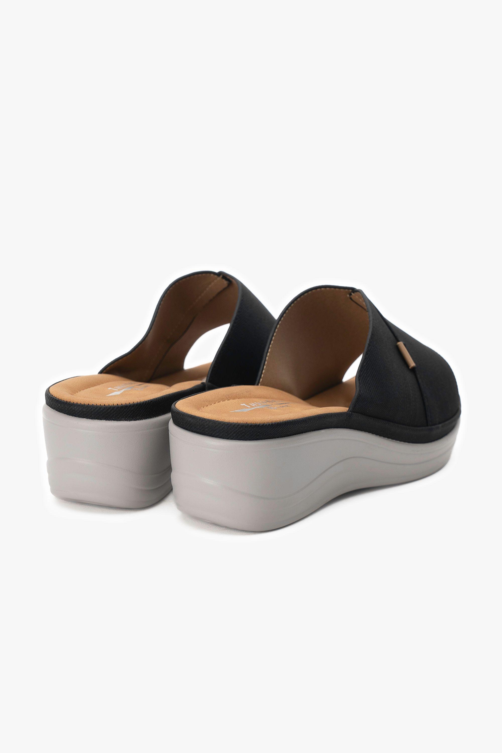 Sandalia Casual Mujer Negro Wix Chinitown-2