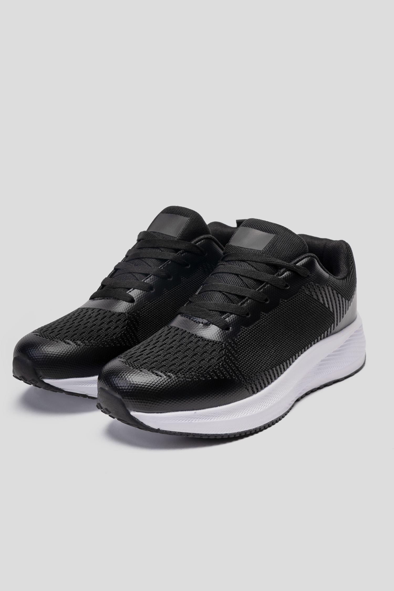 Zapatilla Hombre Negro Blanco Kansas Apóstol-2