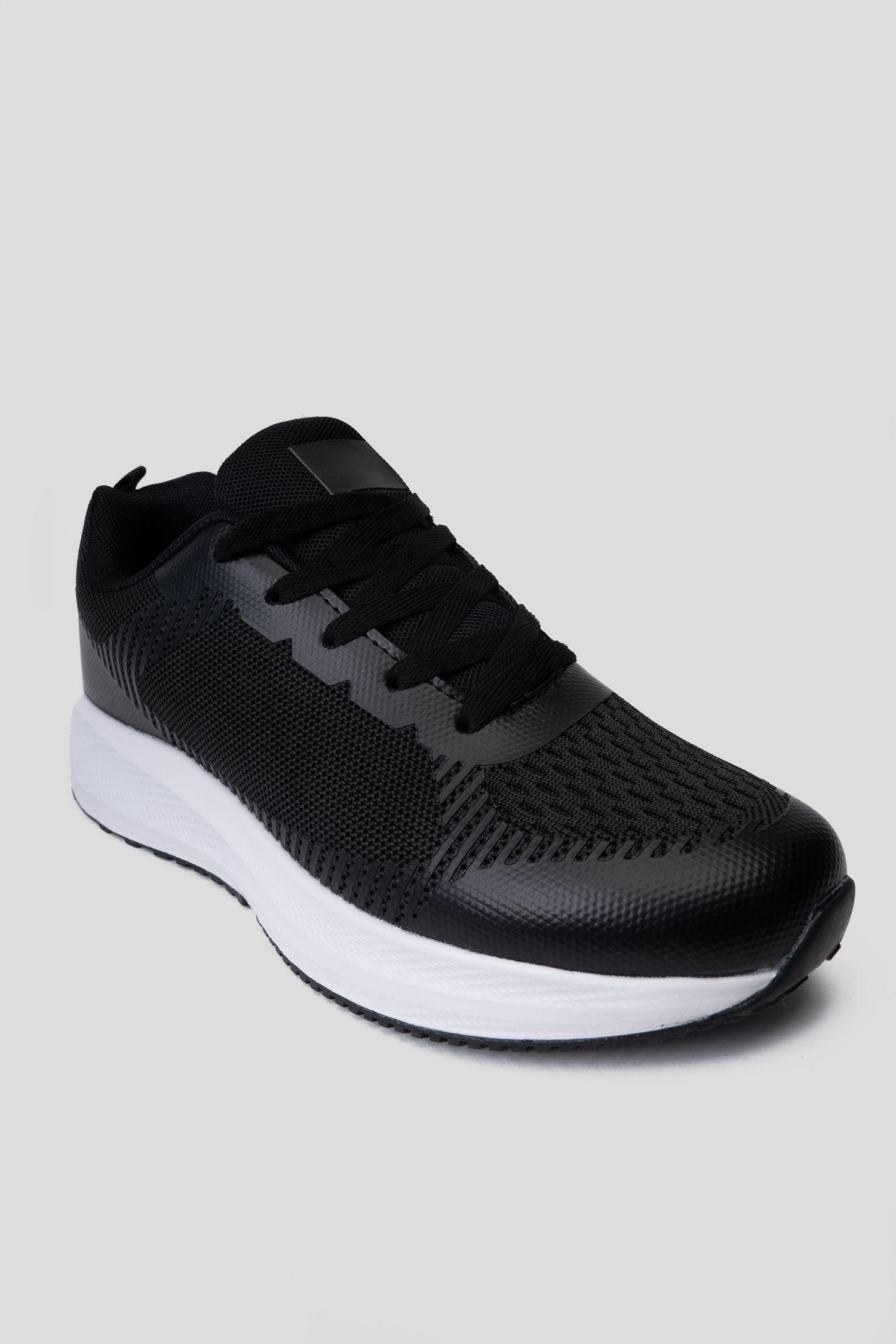 Zapatilla Hombre Negro Blanco Kansas Apóstol-0