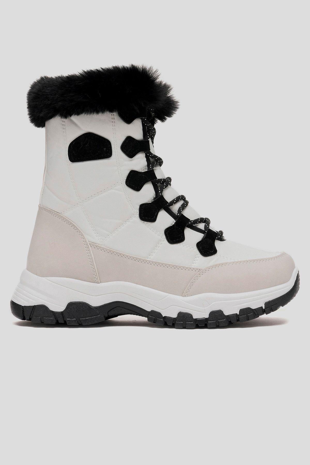 Bota Mujer Blanco Manizales Carbin-0