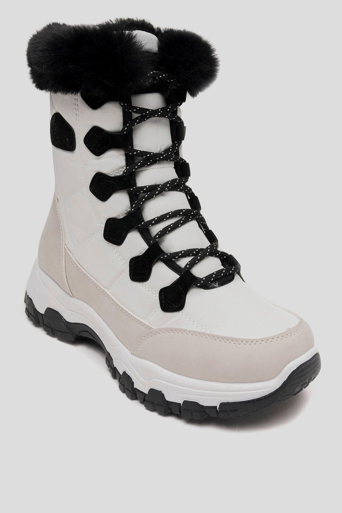 Bota Mujer Blanco Manizales Carbin-2