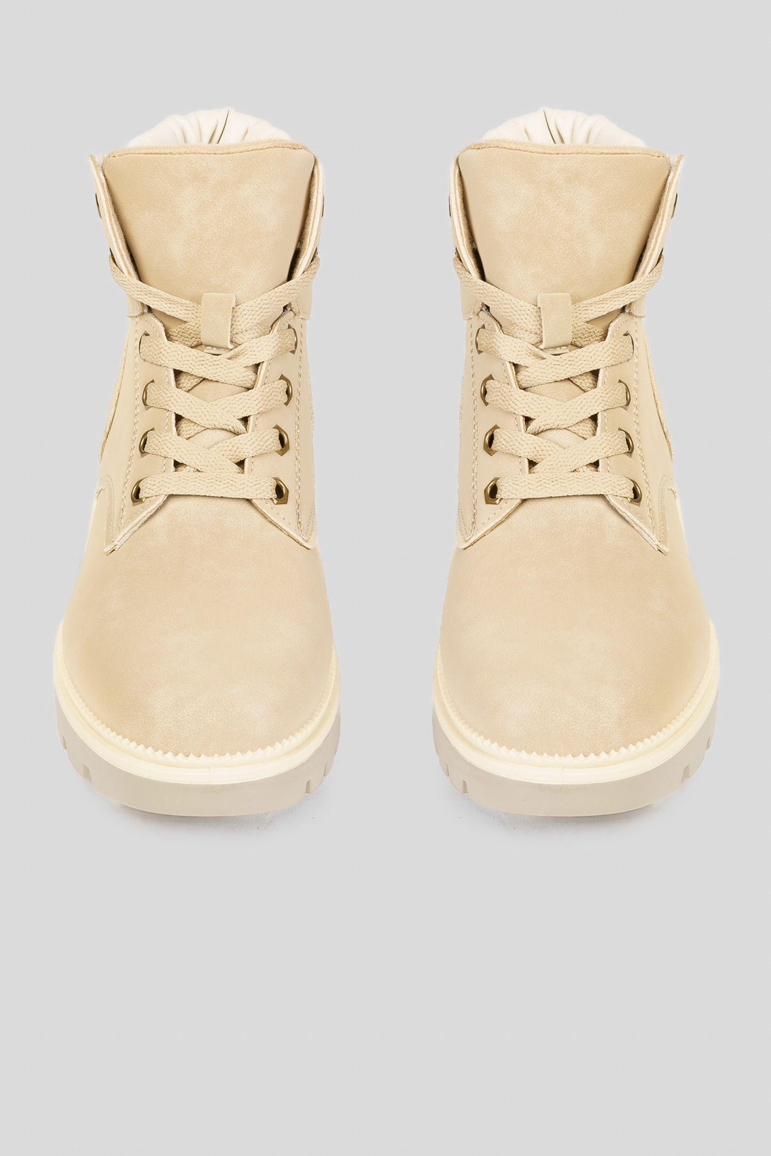 Botín Casual Mujer Beige Trey Chinitown-3