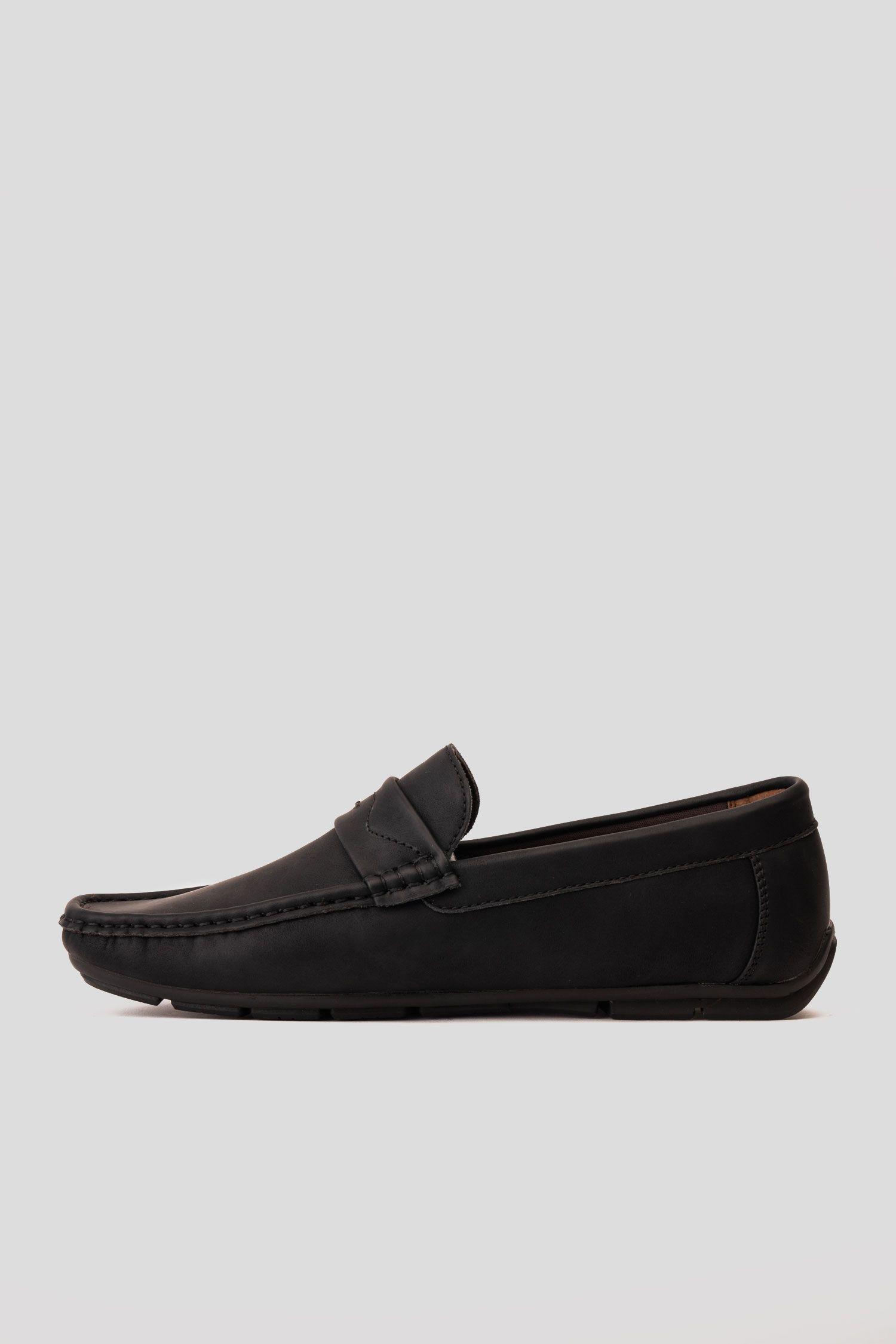 Mocasín Hombre Negro Kamal Thunder Blue-1