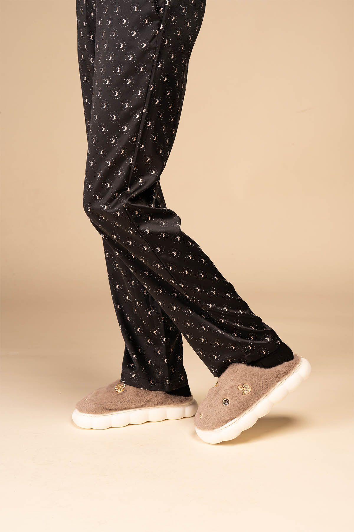 Pantufla Mujer Gris Litha Chinitown-1