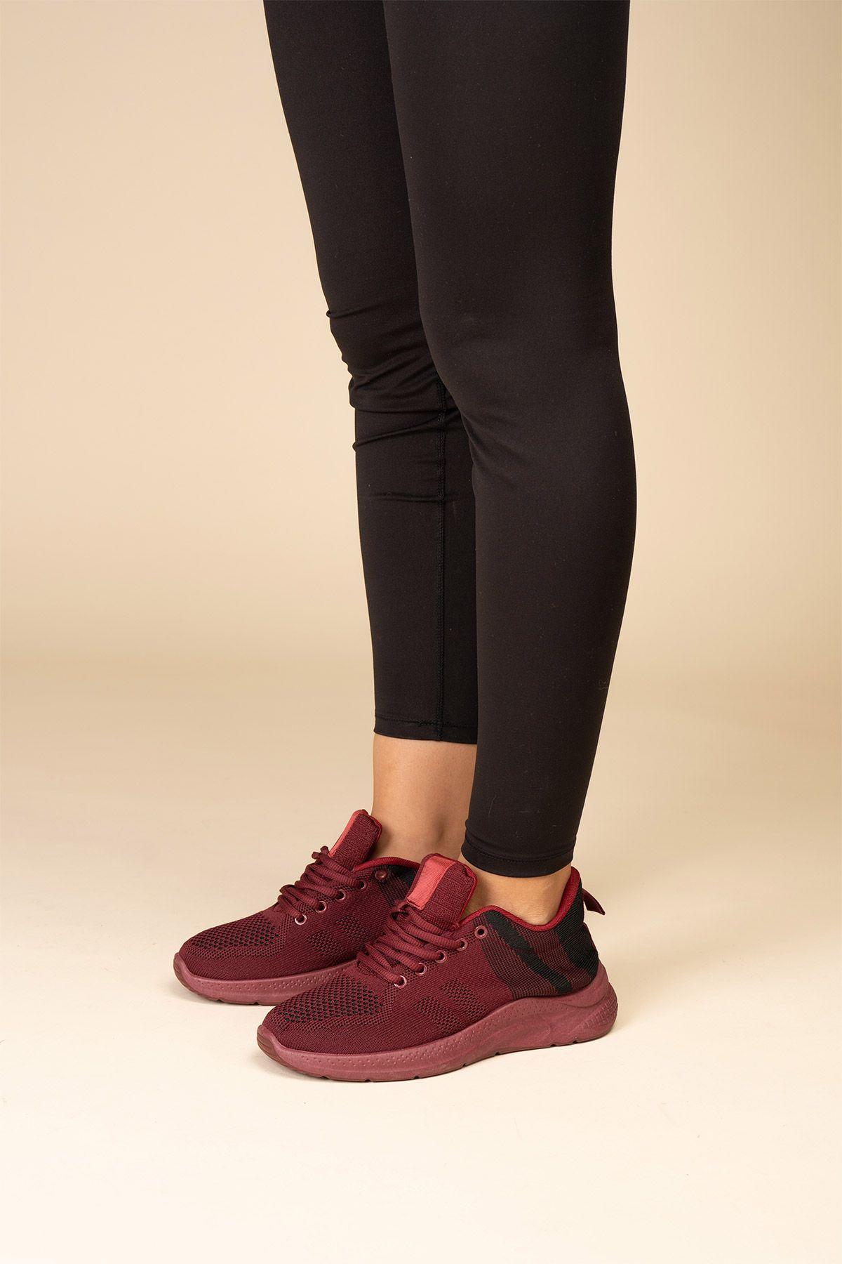 Zapatilla Deportiva Mujer Rojo Badia Chinitown-1