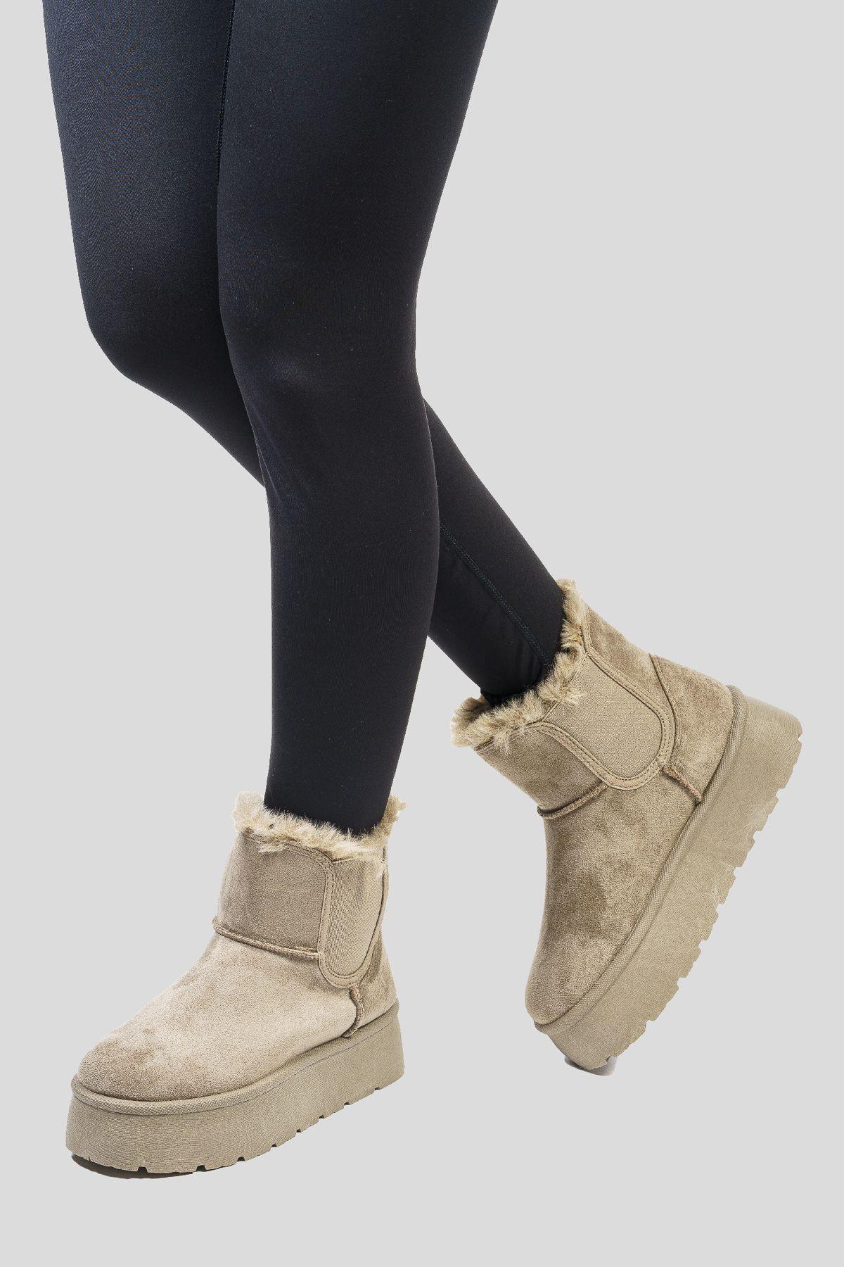 Botín Mujer Khaki Betsabé Thunder Blue-1