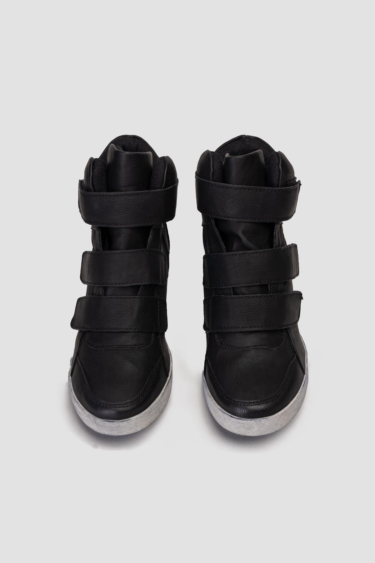 Zapatilla Mujer Negro Arleys Carbin-2