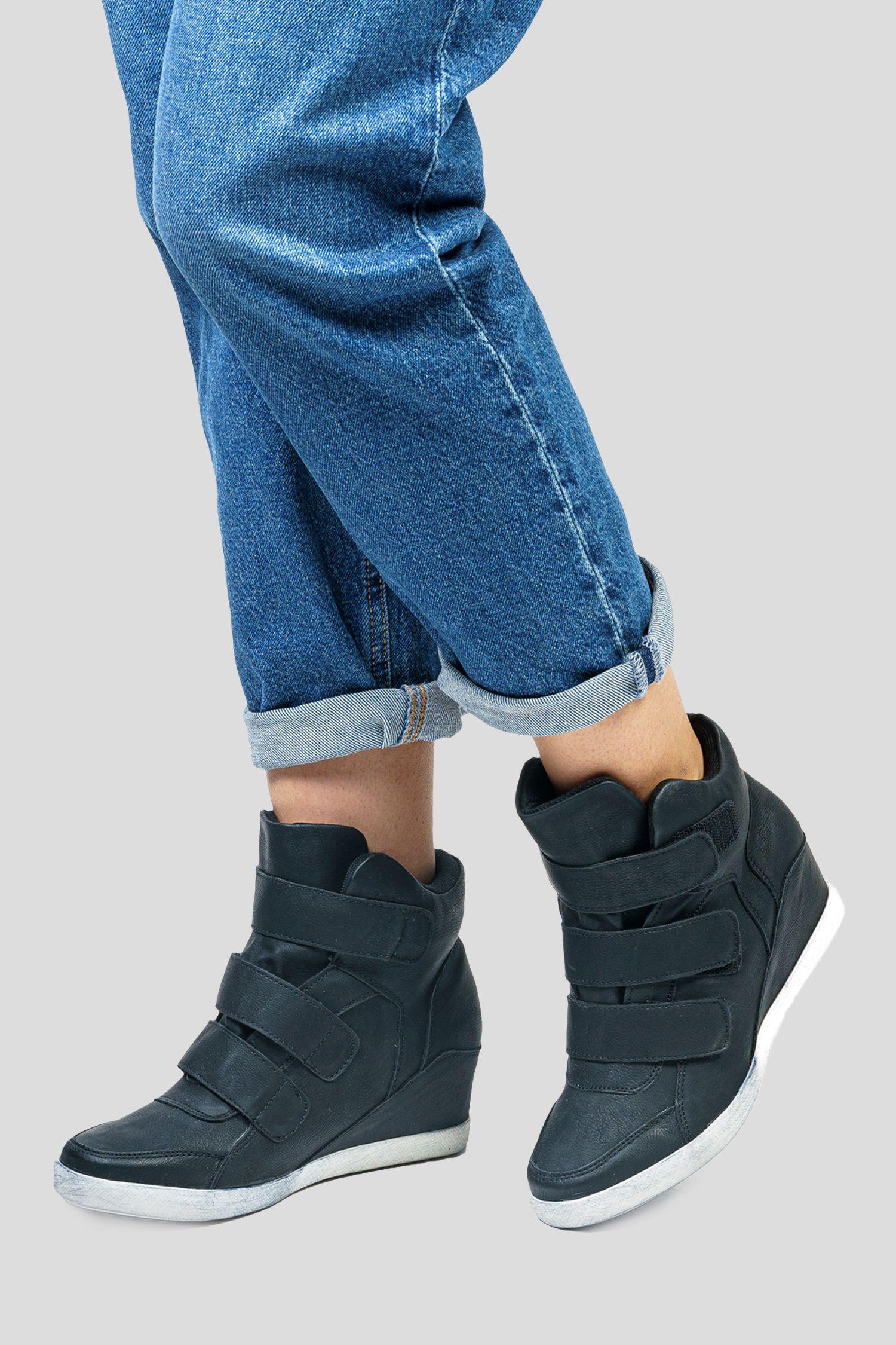 Zapatilla Mujer Negro Arleys Carbin-3