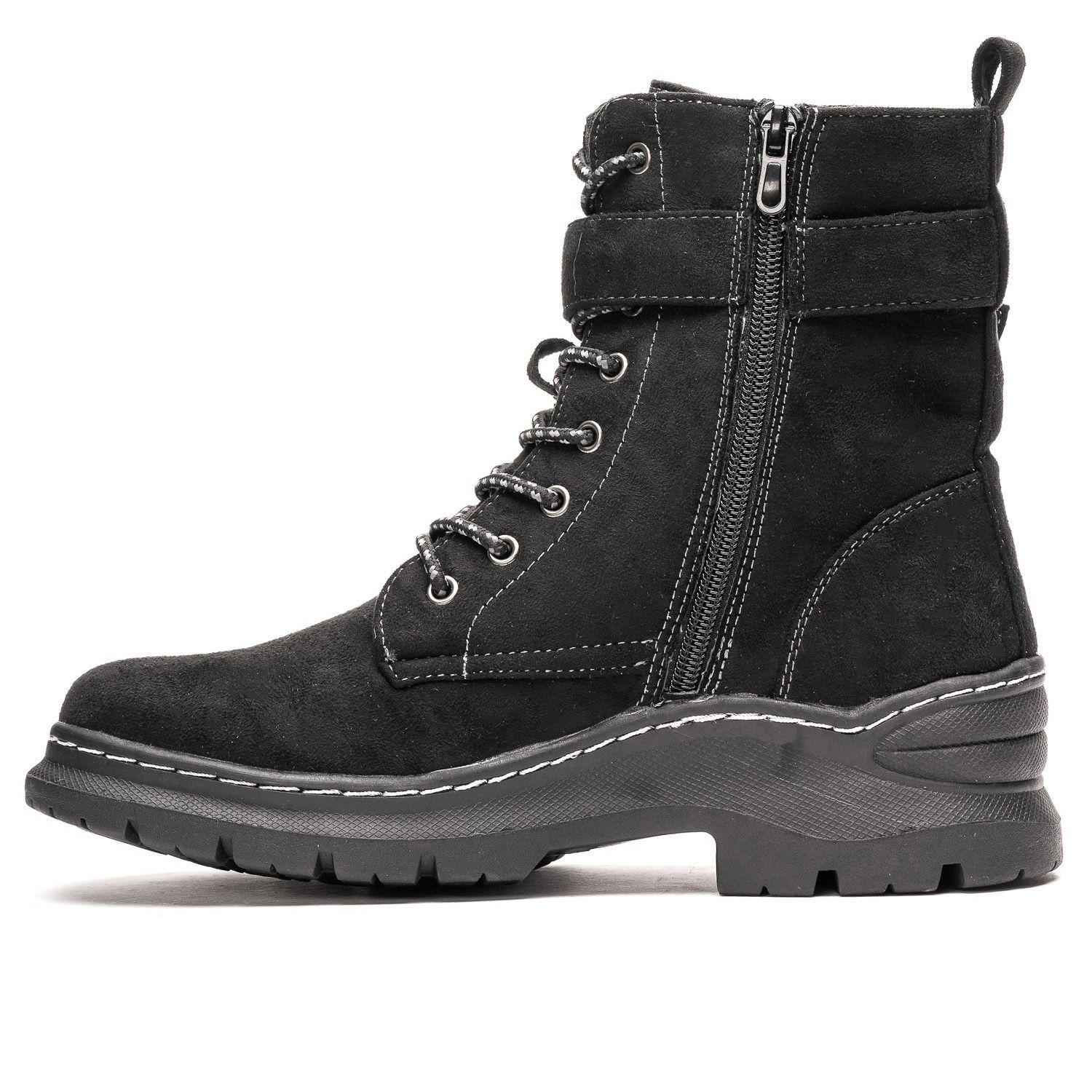 Bota Mujer Negro Larkey Chancleta-1