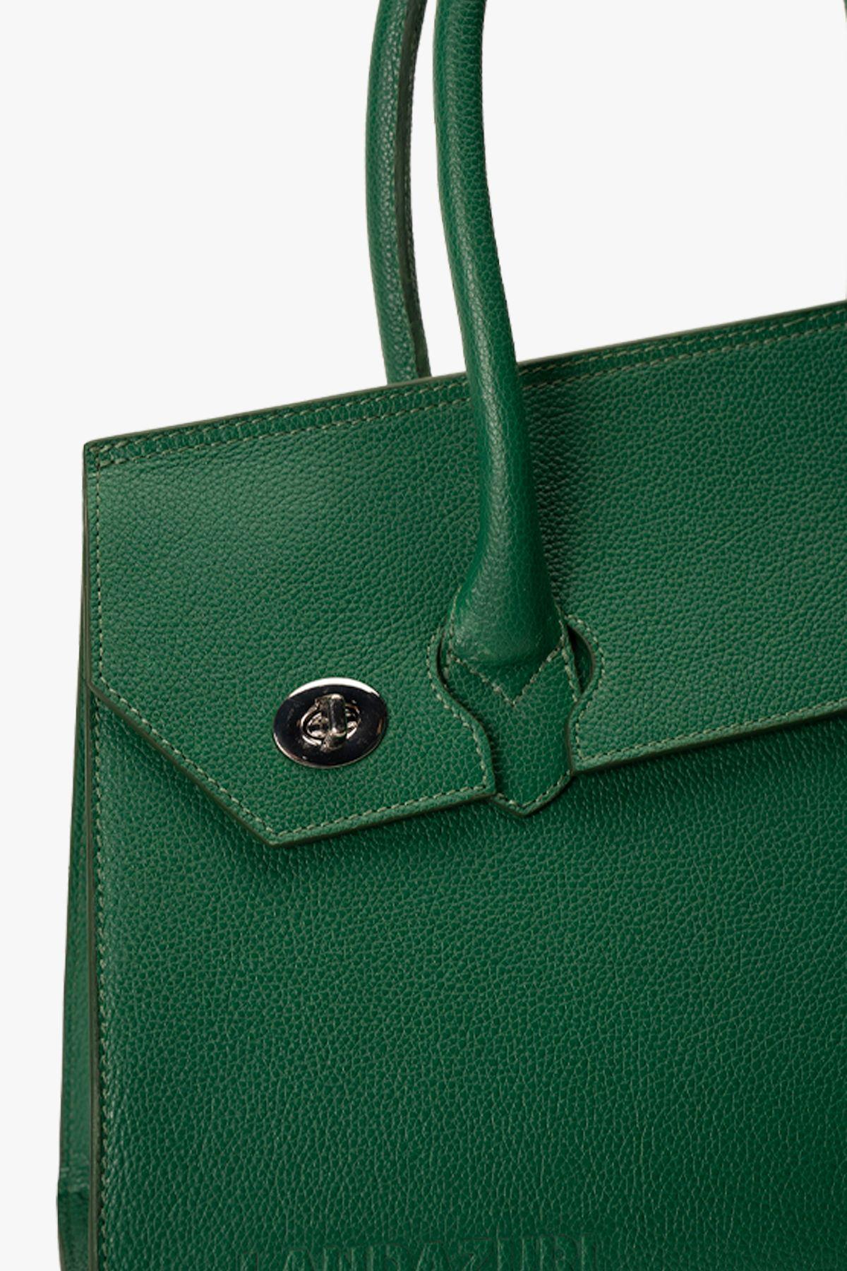 Cartera de Mano Verde Rude Landazuri-4
