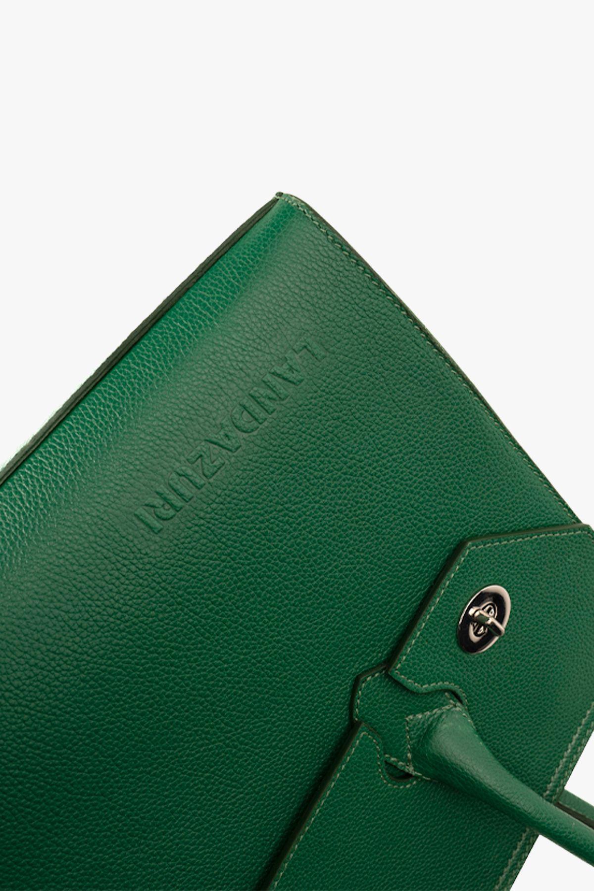 Cartera de Mano Verde Rude Landazuri-5