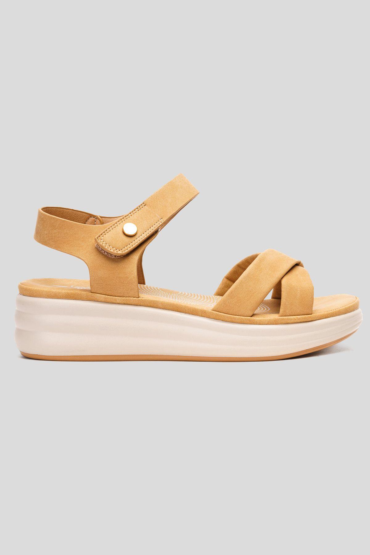 Sandalia Mujer Camel Marlene Thunder Blue-0